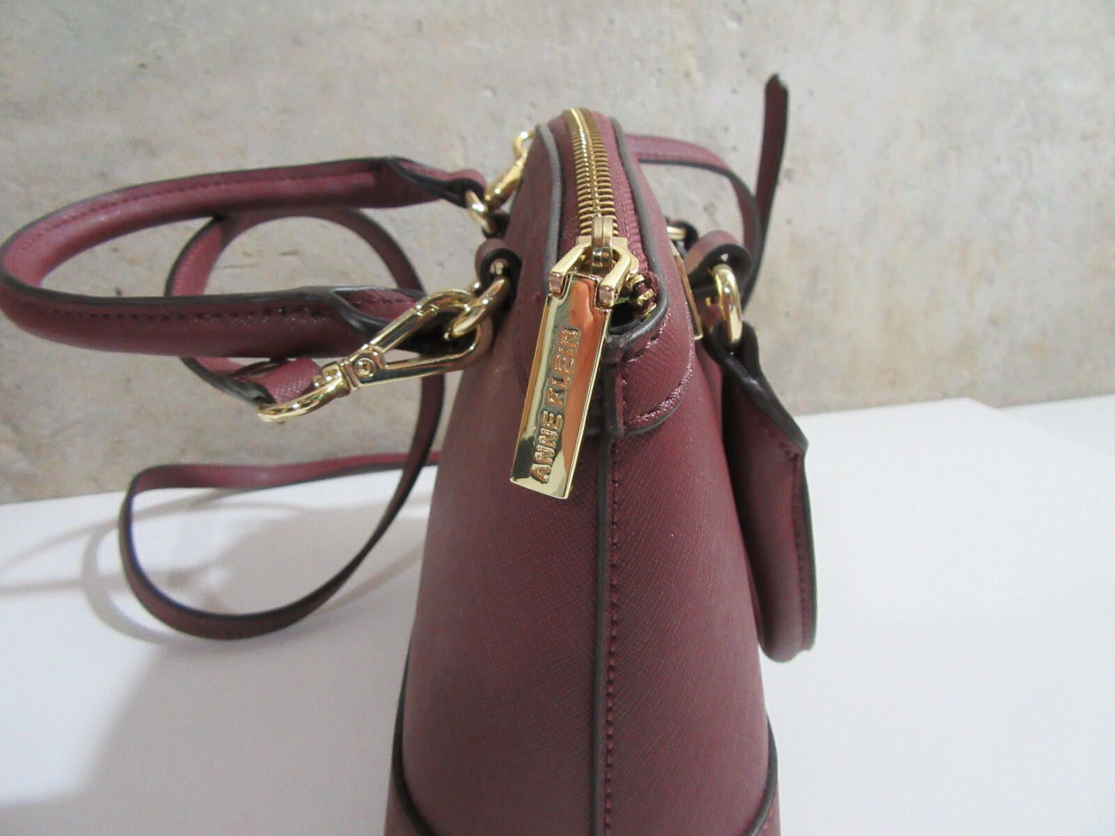 Designer Anne Klein New Recruits Crossbody Bag Garnet Burgundy NWT Size ONE SIZE - 3 Thumbnail