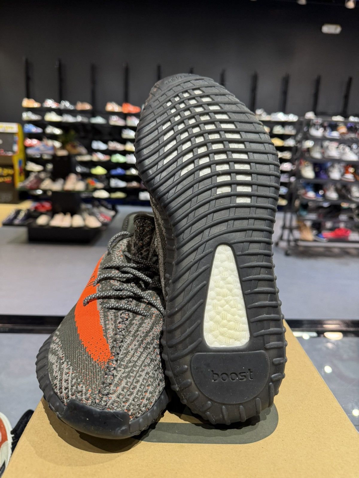 Adidas Size 12 - Adidas Yeezy Boost 350 V2 Carbon Beluga Size US 12 / EU 45 - 6 Thumbnail