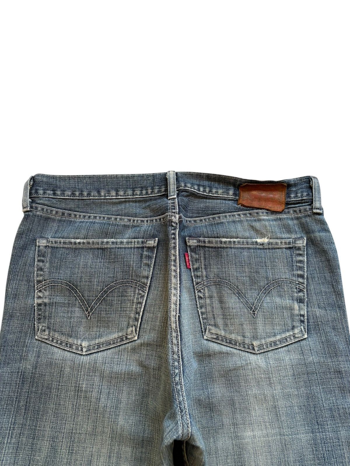 Levi's × Levi's Vintage Clothing Vintage 90s Levis 502 Mud Wash Distressed Loose Baggy Jeans Size US 34 / EU 50 - 8 Thumbnail