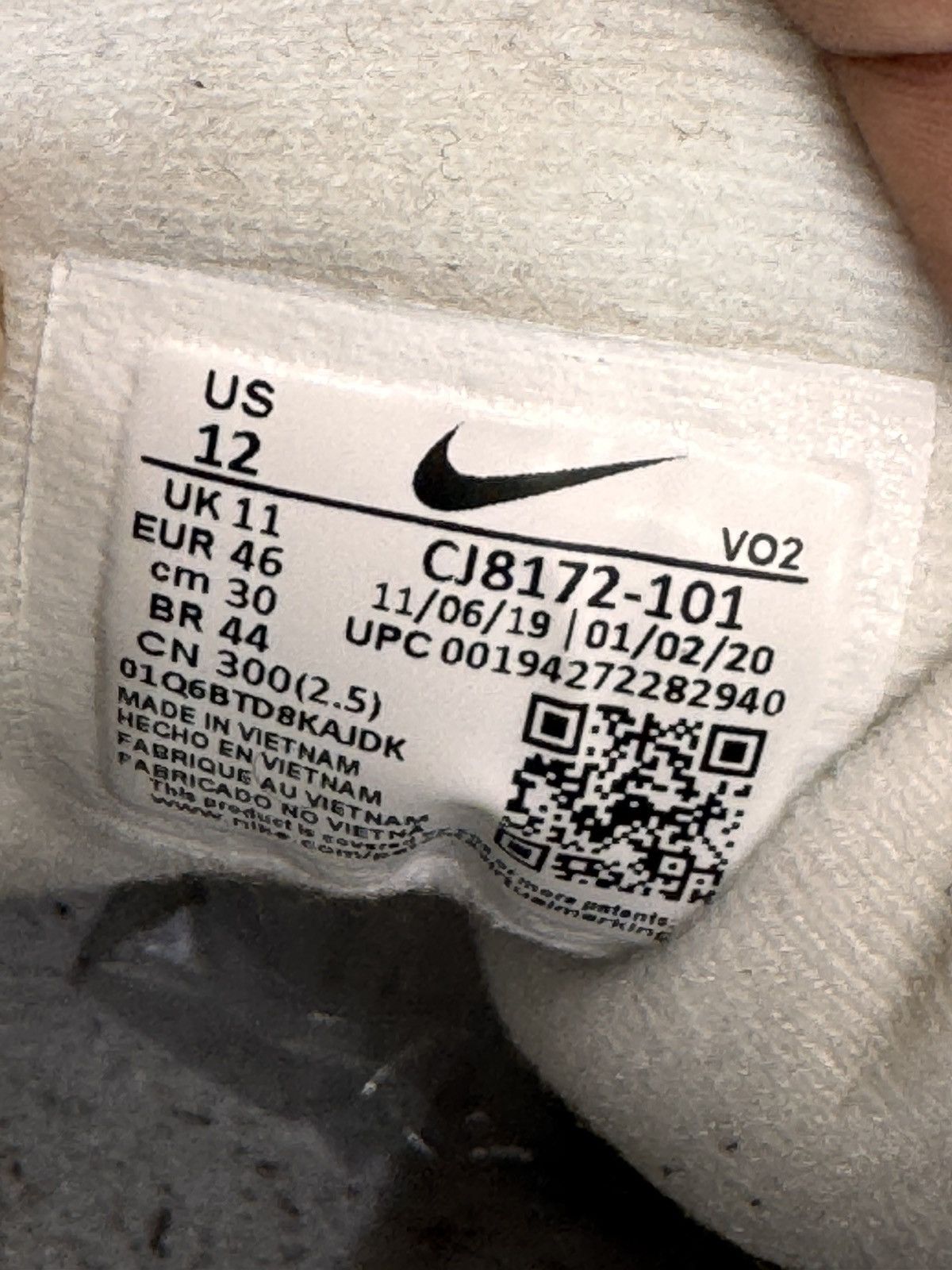 Nike Nike Air Cross Trainer 3 White Green Black Size 12 (2020) Size US 12 / EU 45 - 9 Thumbnail