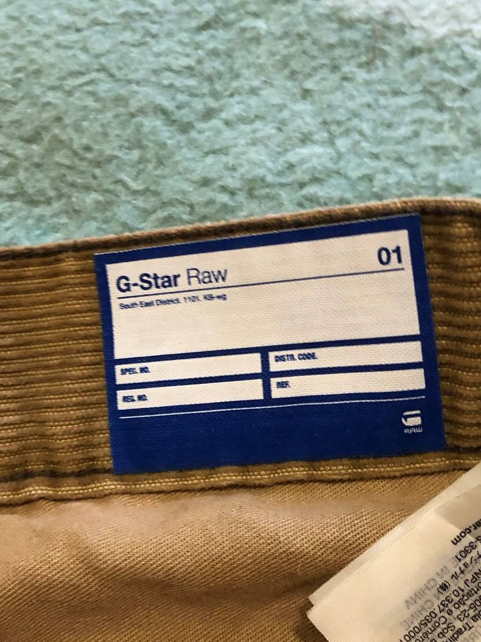 G-Star G-Star ARC 3D Loose Tapered Corduroy Casual Pants Size 28 Size US 28 / EU 44 - 5 Thumbnail