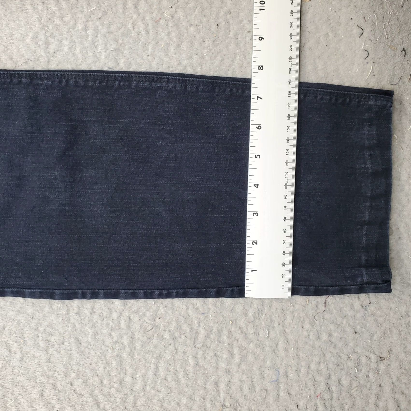 NYDJ NYDJ Marilyn Straight Jeans Womens 8 Blue Denim Double Stitch 5-Pocket Design Size 30" / US 8 / IT 44 - 5 Thumbnail