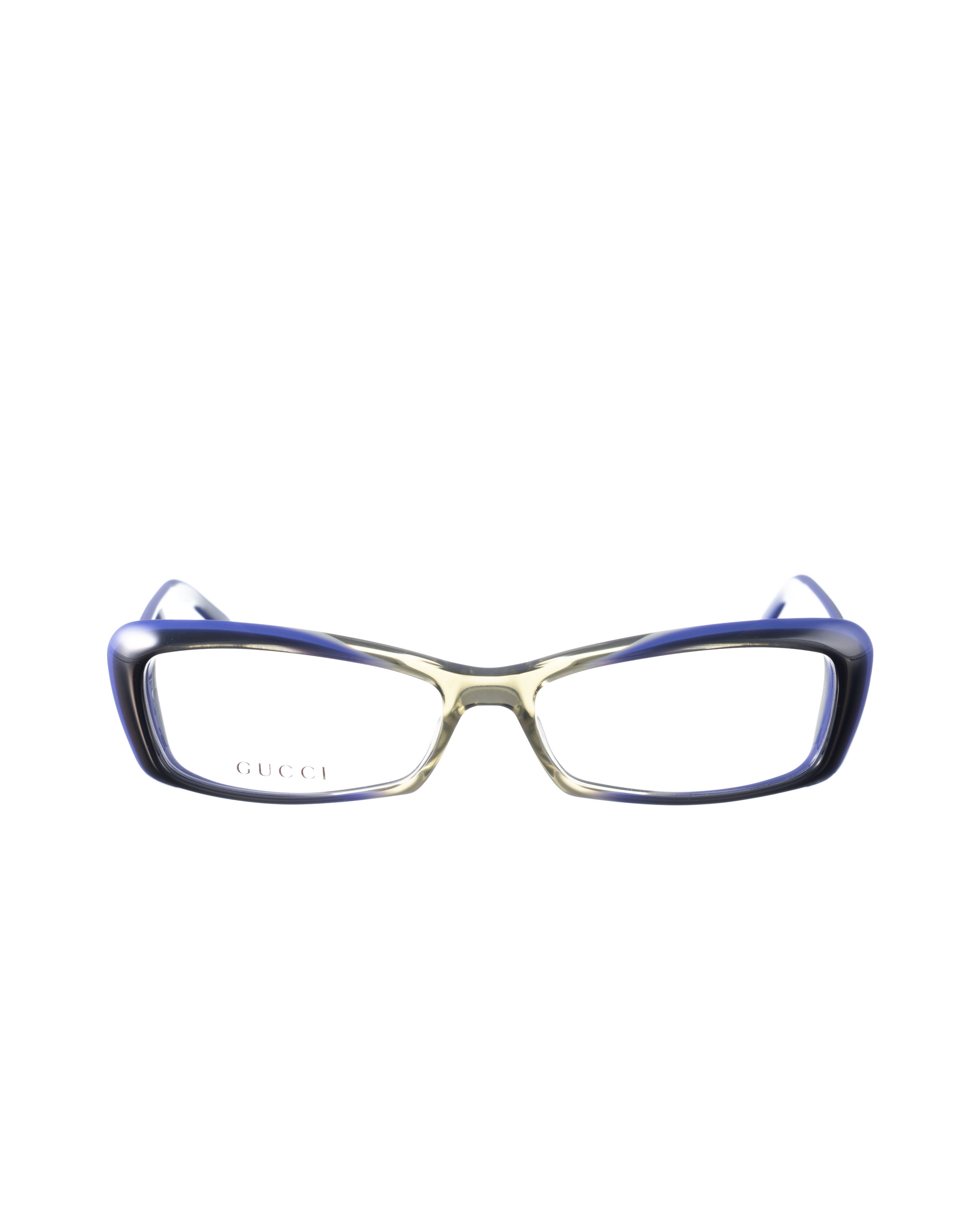 Gucci Gucci 00s Cat Eye Grey and Navy Glasses Size ONE SIZE - 2 Thumbnail