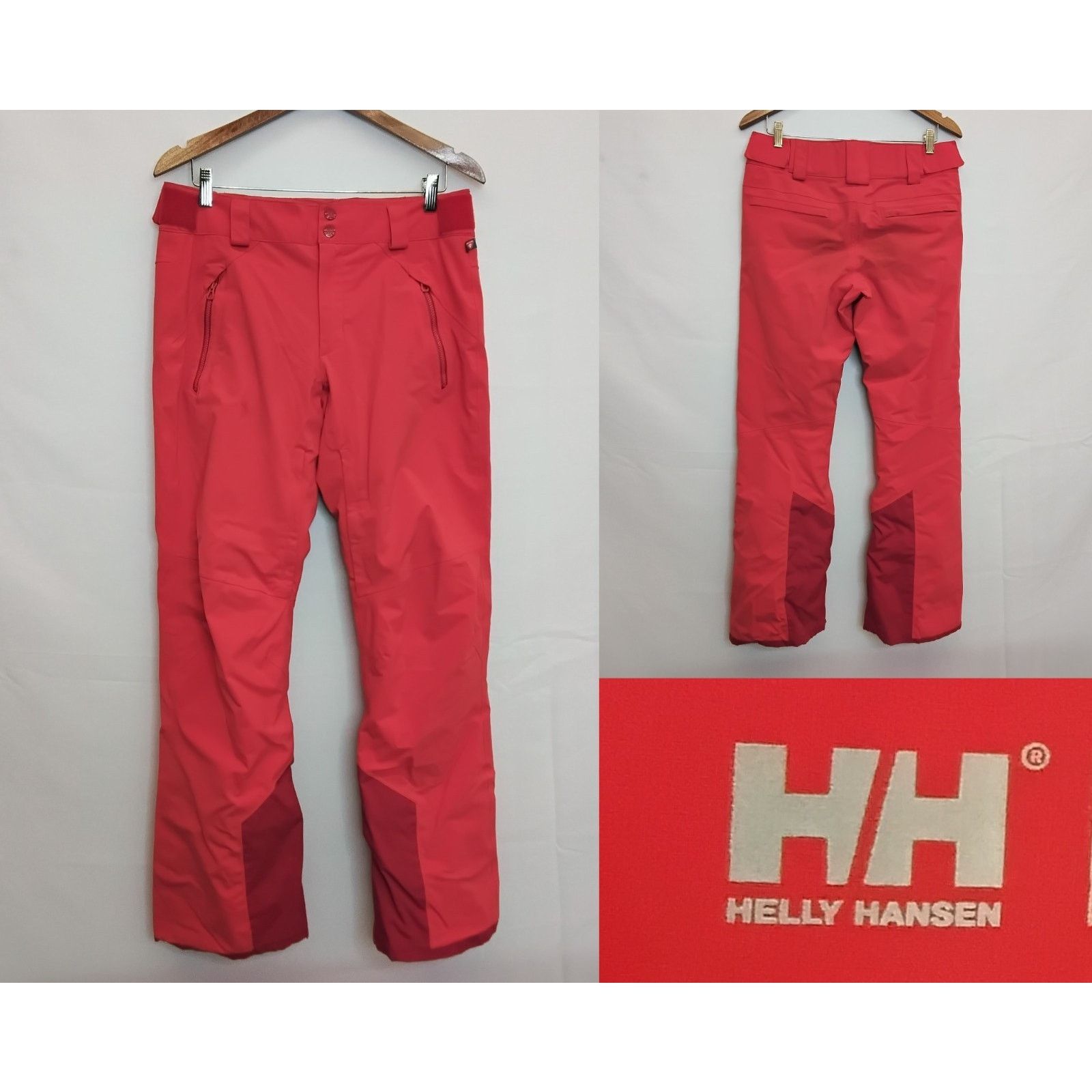 Helly Hansen Helly Hansen Snow Pants Women's M Red Ski Snowboard Size 34" / US 12 / IT 48 - 1 Thumbnail