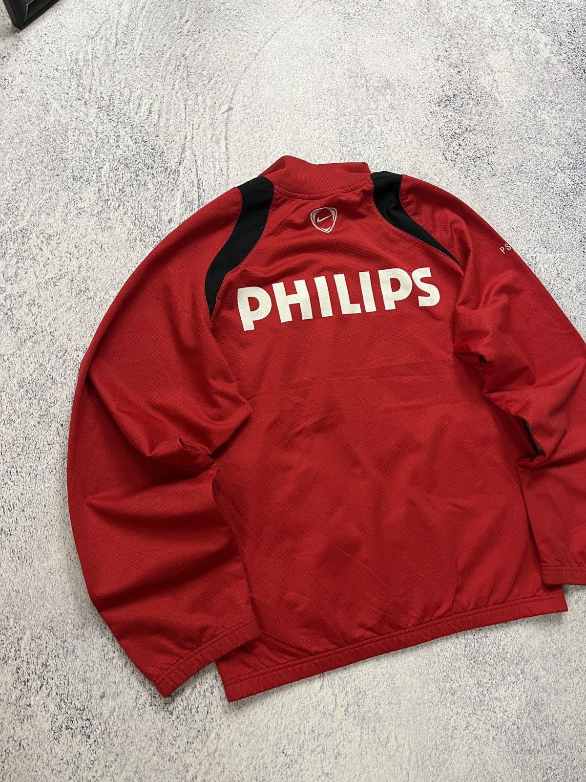 Nike Vintage Nike PSV Philips Track Jacket 2000s Soccer Football Size US S / EU 44-46 / 1 - 11 Thumbnail