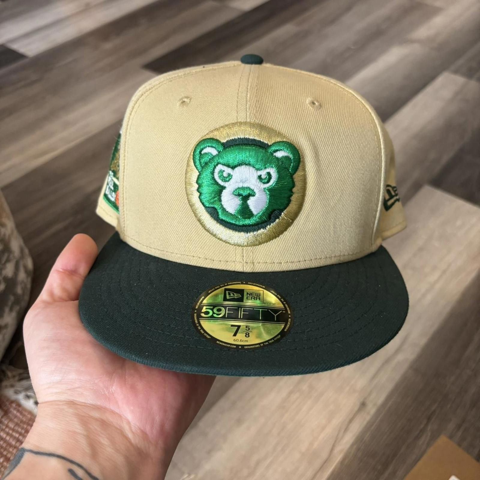 New Era Chicago cubs be alert for foul balls fitted hat 7 5/8 00s Size ONE SIZE - 1 Thumbnail