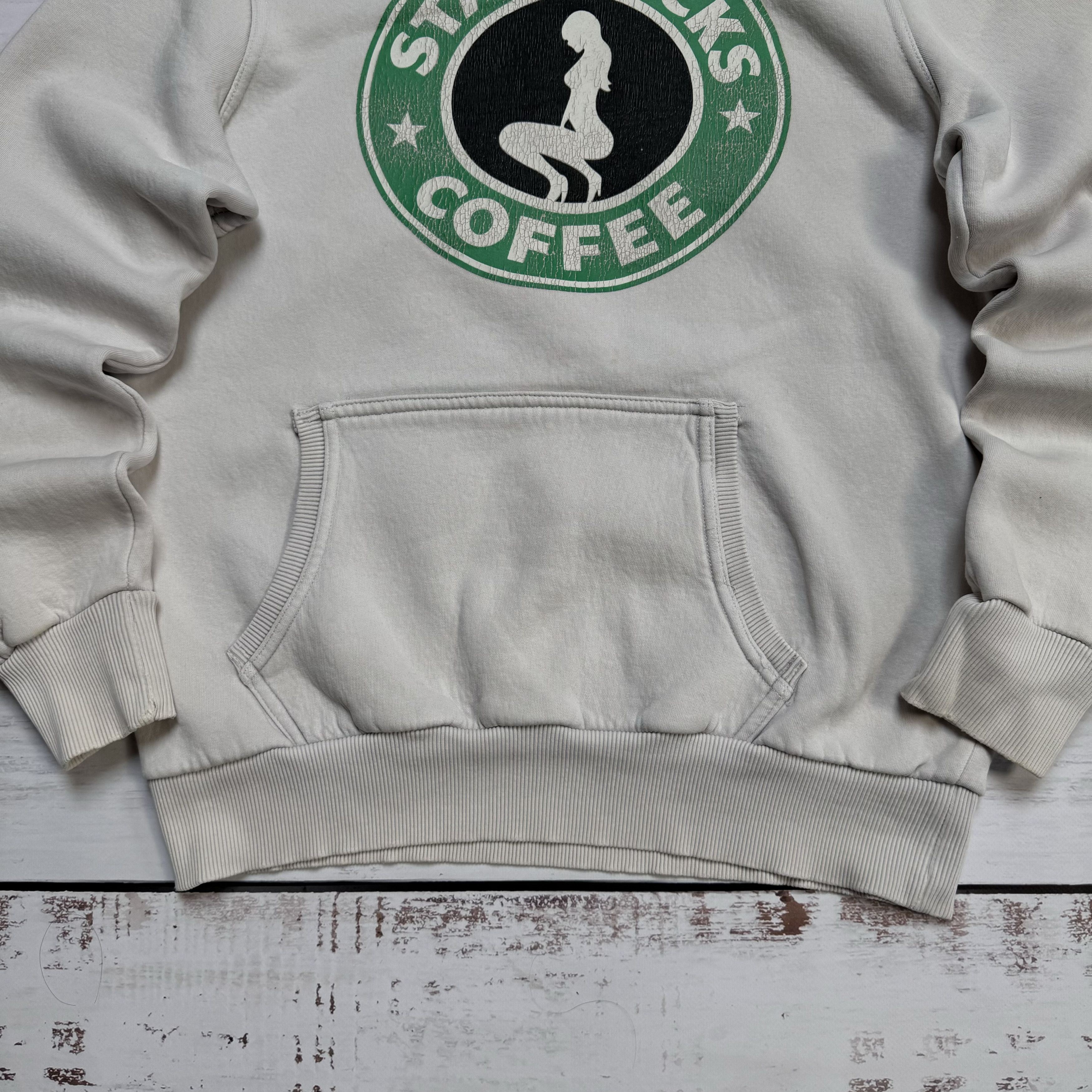 Hook-Ups × Vintage STAR FUCKS COFFE CRAZY VINTAGE HOODIE PORNSTAR STYLE Y2K Size US M / EU 48-50 / 2 - 3 Thumbnail