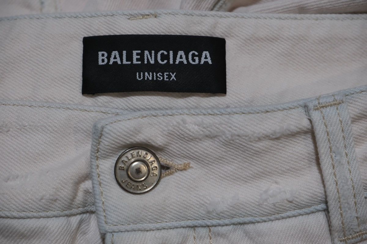 Balenciaga Balenciaga aw21 damaged baggy cargo jeans Size US 31 - 10 Thumbnail
