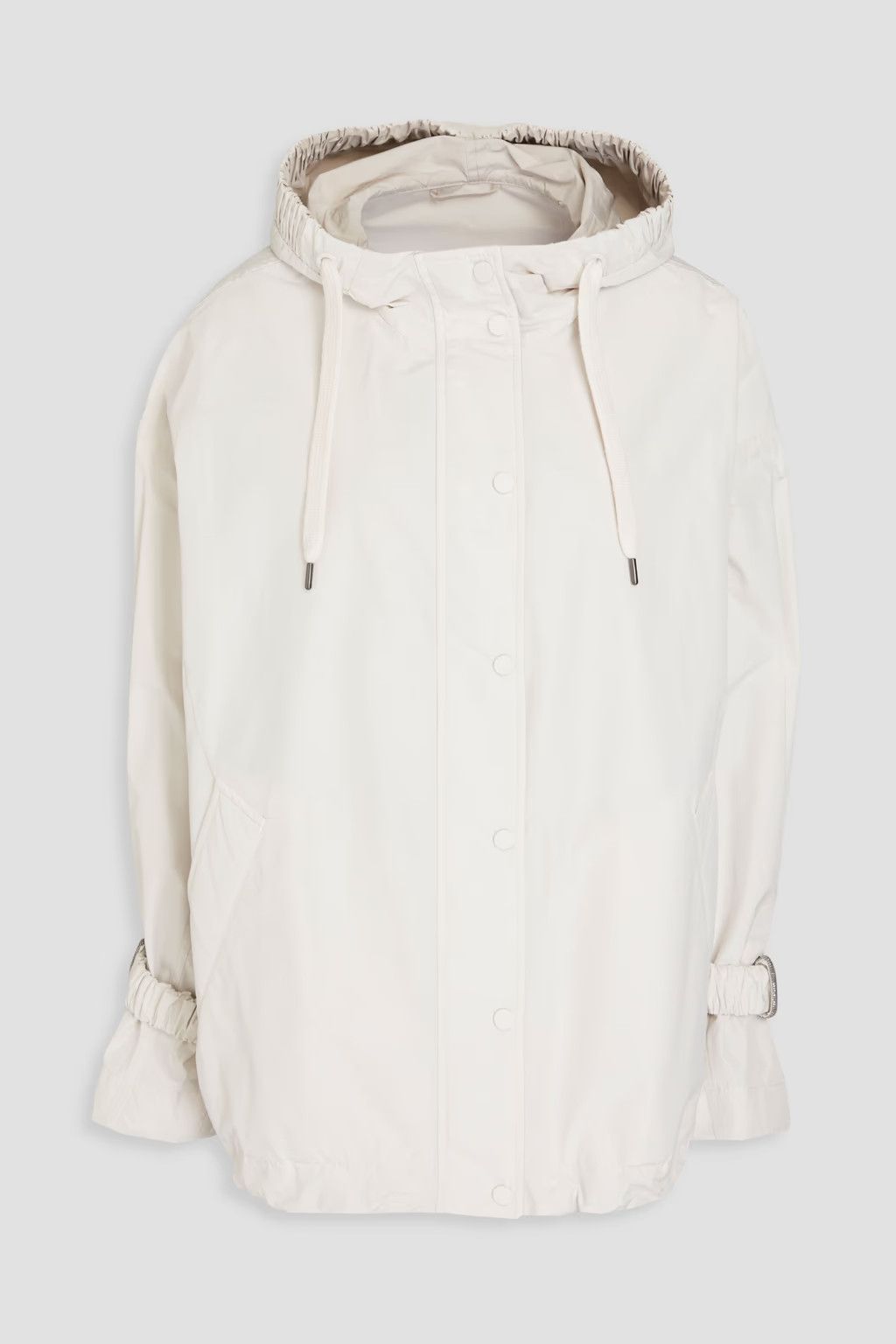 image of Brunello Cucinelli O1W1Db10524 Jacket In White, Women's (Size XL)