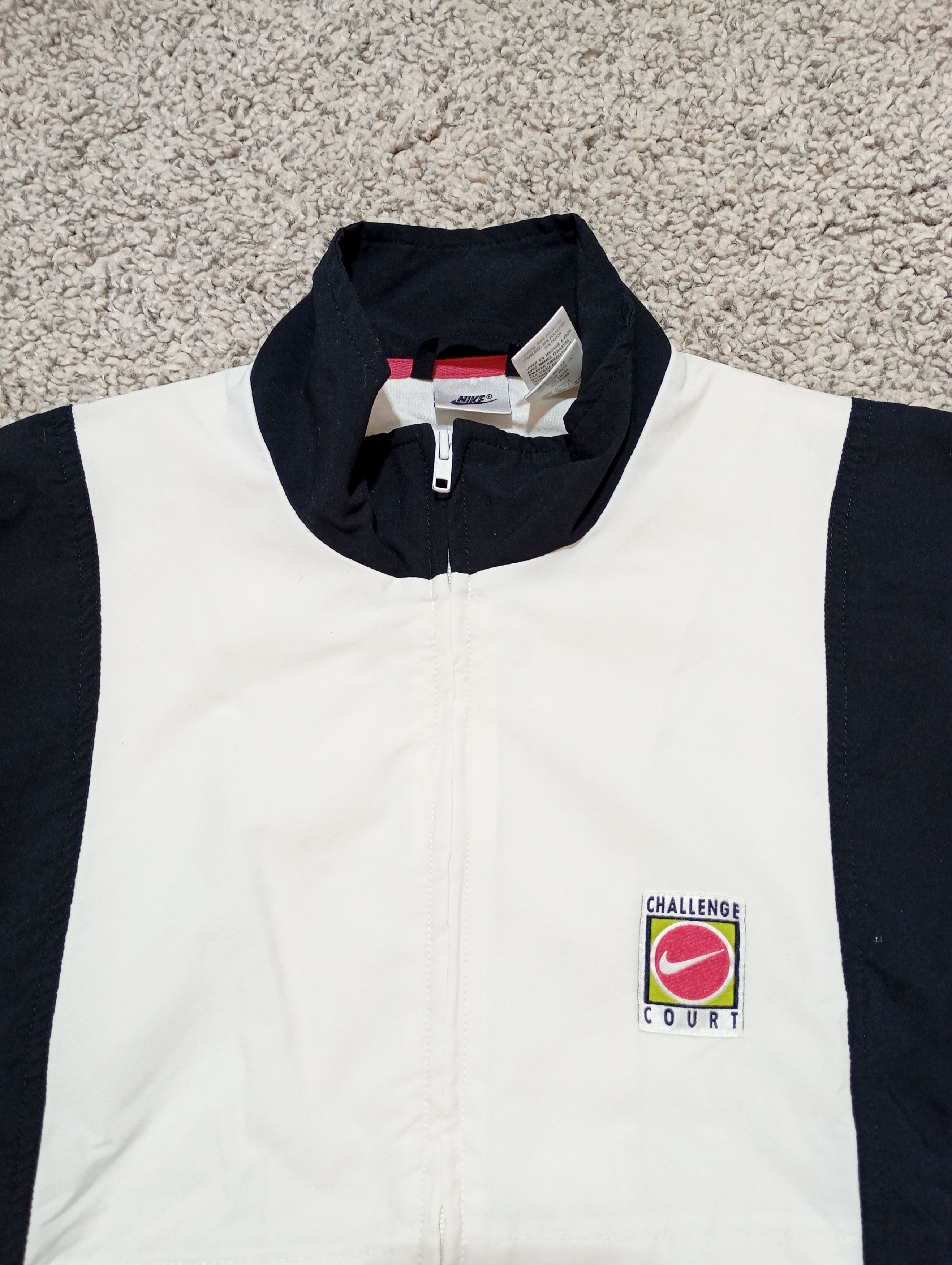 Nike Vintage Nike Challenge Court Jacket Andre Agassi Windbreaker Size US S / EU 44-46 / 1 - 5 Thumbnail