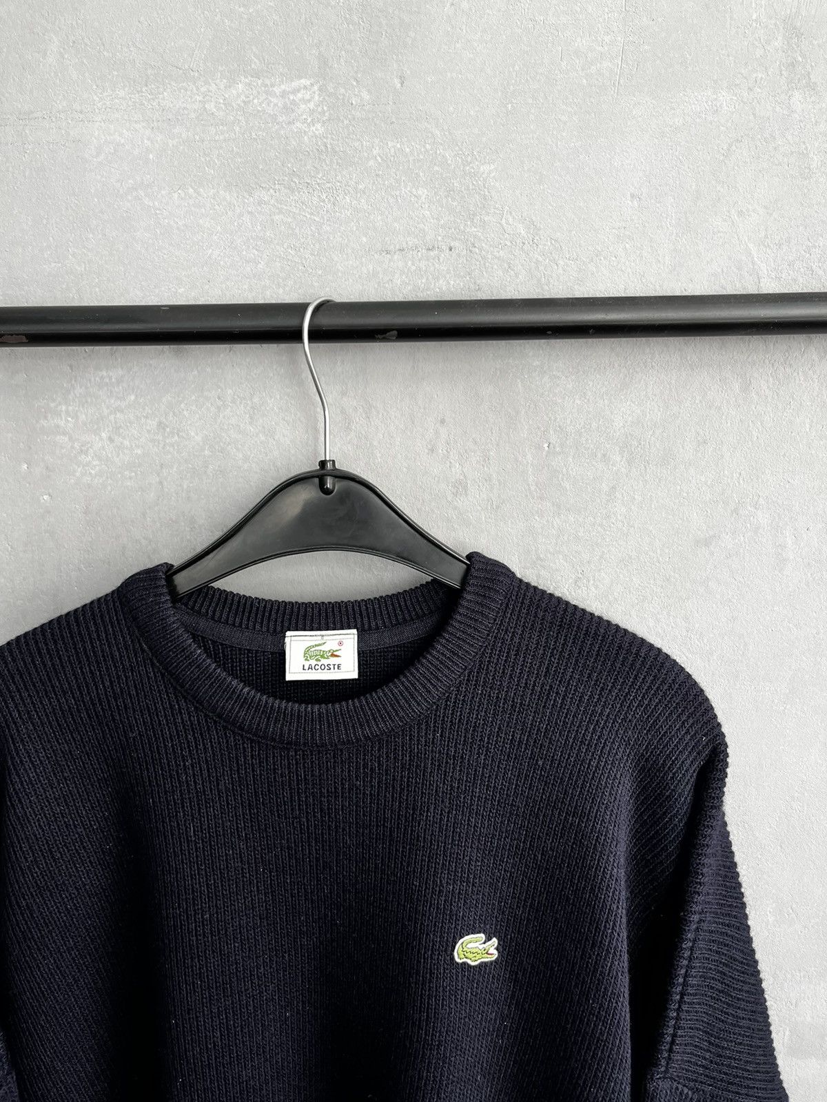 Lacoste × Vintage Lacoste oversize sweater vintage Size US XL / EU 56 / 4 - 3 Thumbnail