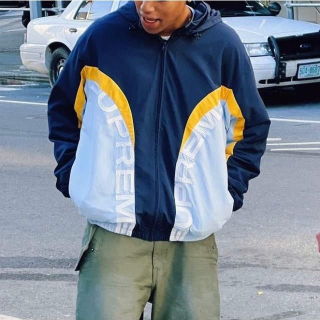ジャケット・アウター Supreme Curve Track Jacket Navy XL Supreme Curve Track Jacket (SS22) - $168