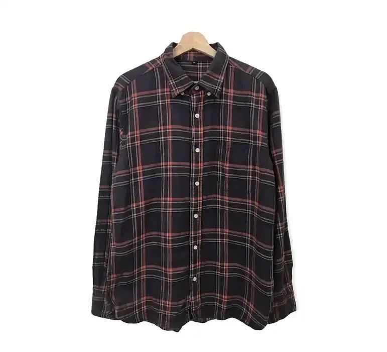 Japanese Brand Plaid Tartan Flannel Shirt