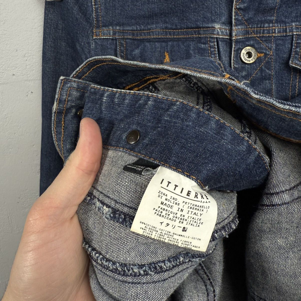 Dolce & Gabbana Vintage Jeans Jacket Dolce & Gabbana Avant Garde Size XS / US 0-2 / IT 36-38 - 5 Thumbnail