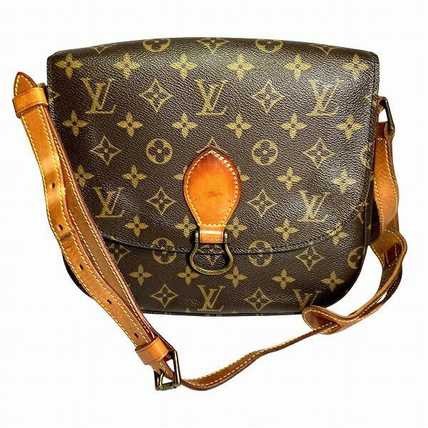 Louis Vuitton Louis Vuitton Saumur Monogram Shoulder Bag Textile Shoulder Bag M51242 DUTY FREE for USA