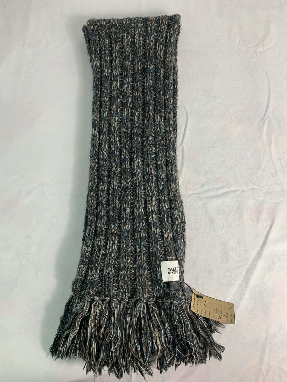 Vintage Takeo Kikuchi Scarf / Muffler / Neckwear Size ONE SIZE - 2 Thumbnail