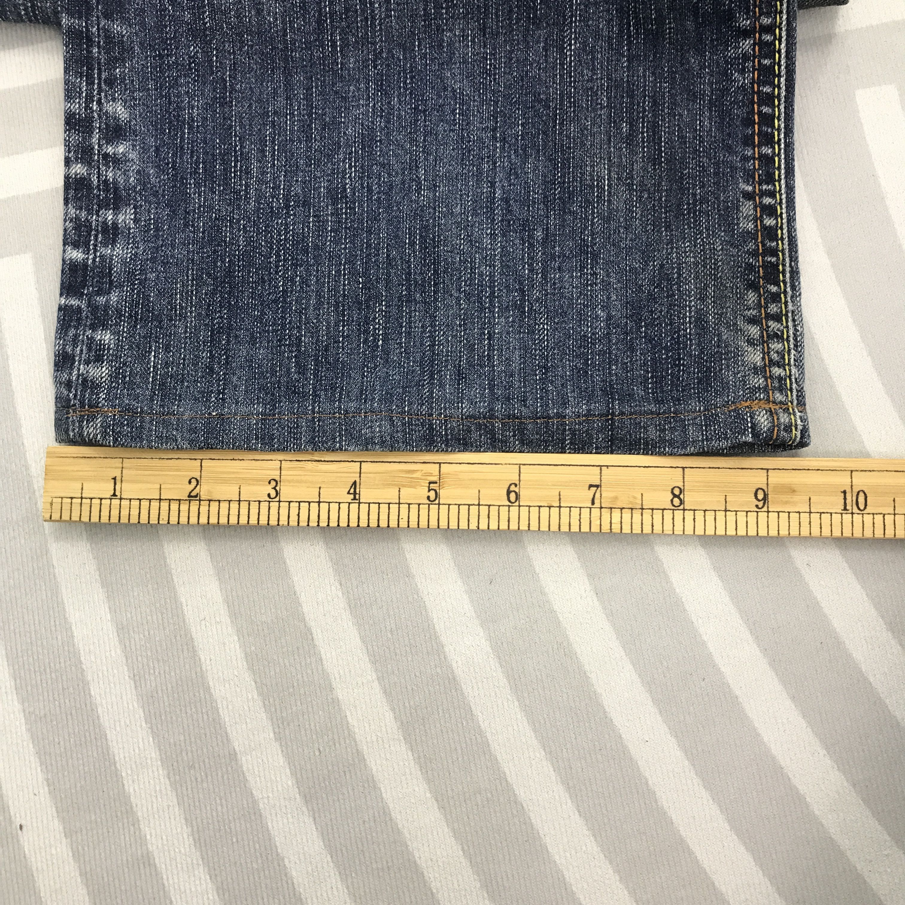 Edwin × Vintage Vintage Edwin Blue trip 503 Distressed denim Size US 32 / EU 48 - 12 Thumbnail