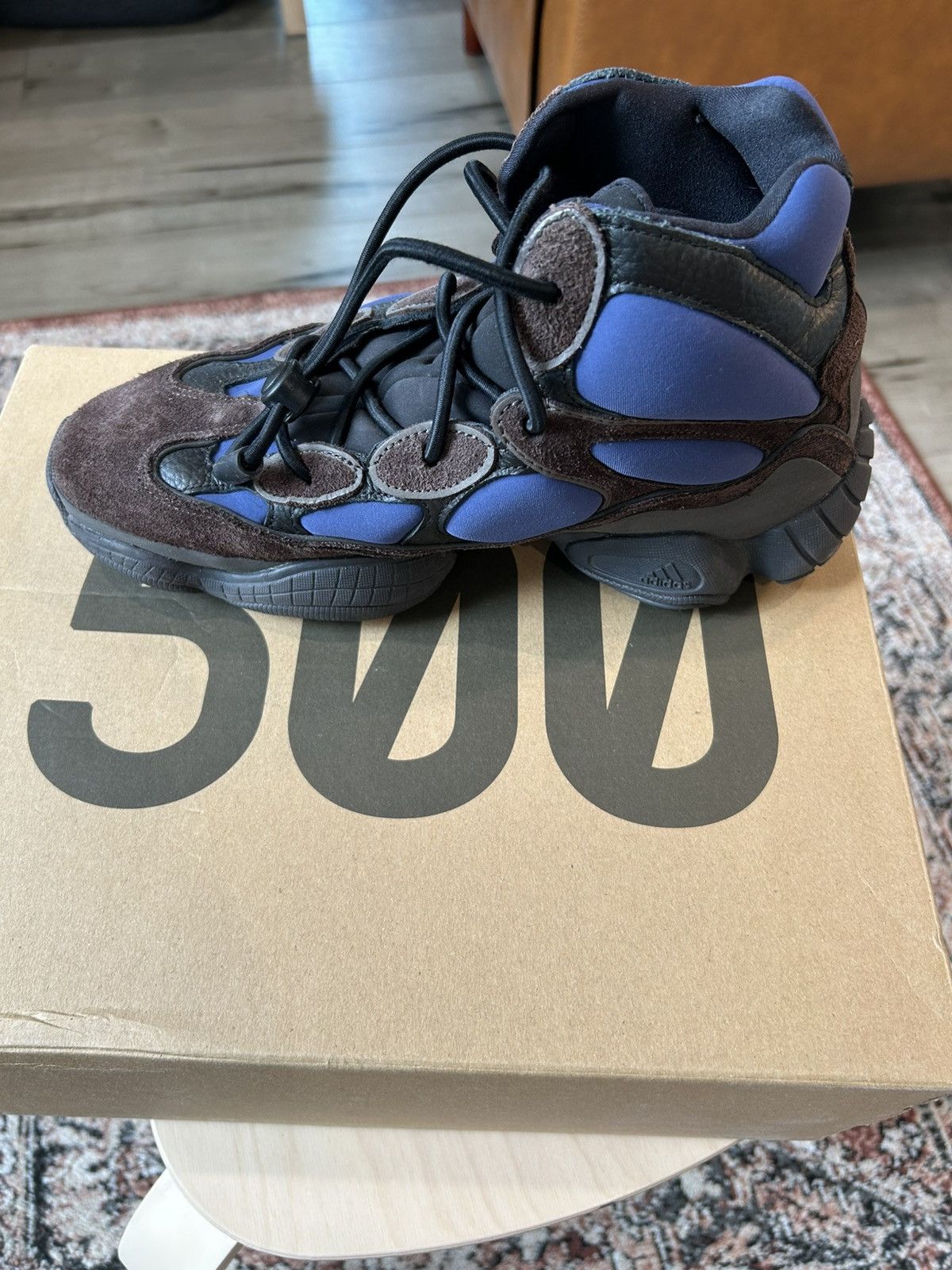 Adidas × Yeezy Yeezy 500 High Tyrian Size US 10.5 / EU 43-44 - 6 Thumbnail