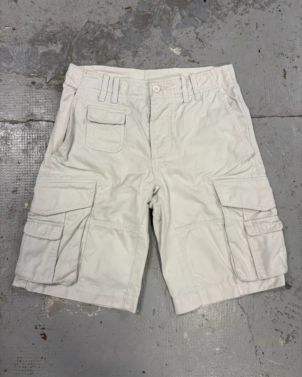 2000s Diesel Beige Multi Pockets Cargo Shorts