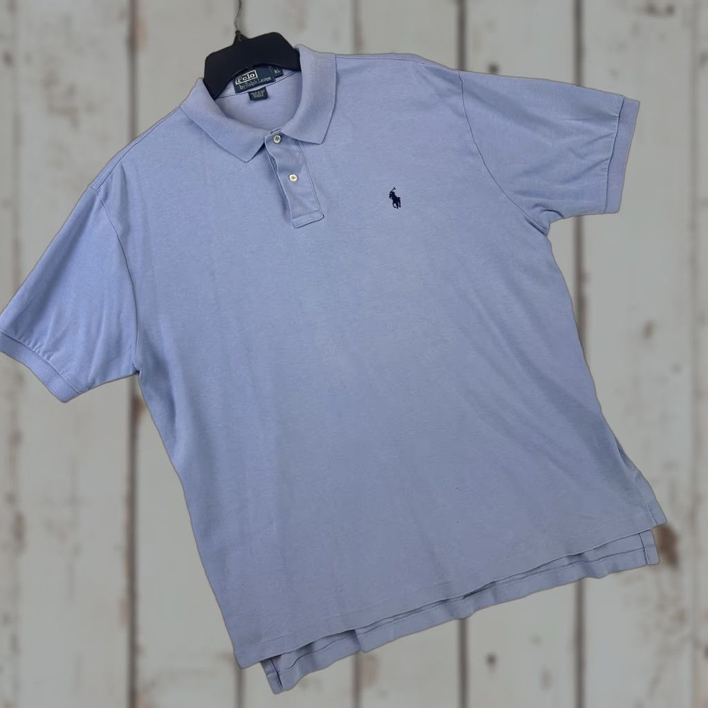 Polo Ralph Lauren Polo Ralph Lauren Shirt Mens XL Classic Short Sleeve Embroidered Pony Logo Blue Polo Shirt XL Men Classic Short Sleeve Embroidered Pony Logo Blue Size US XL / EU 56 / 4 - 1 Thumbnail