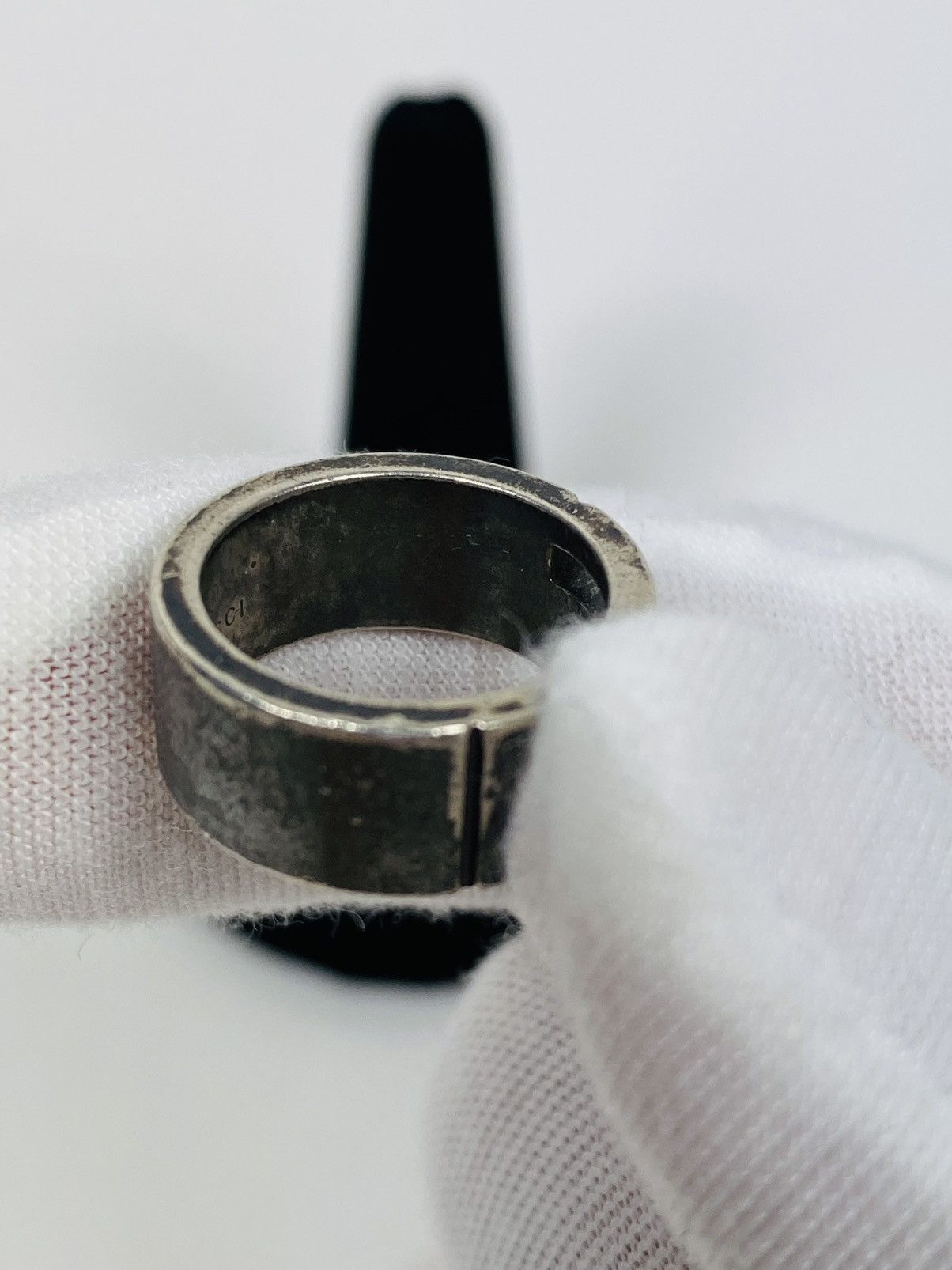 Gucci Gucci .925 Silver G Ring IT 7 Size ONE SIZE - 4 Thumbnail