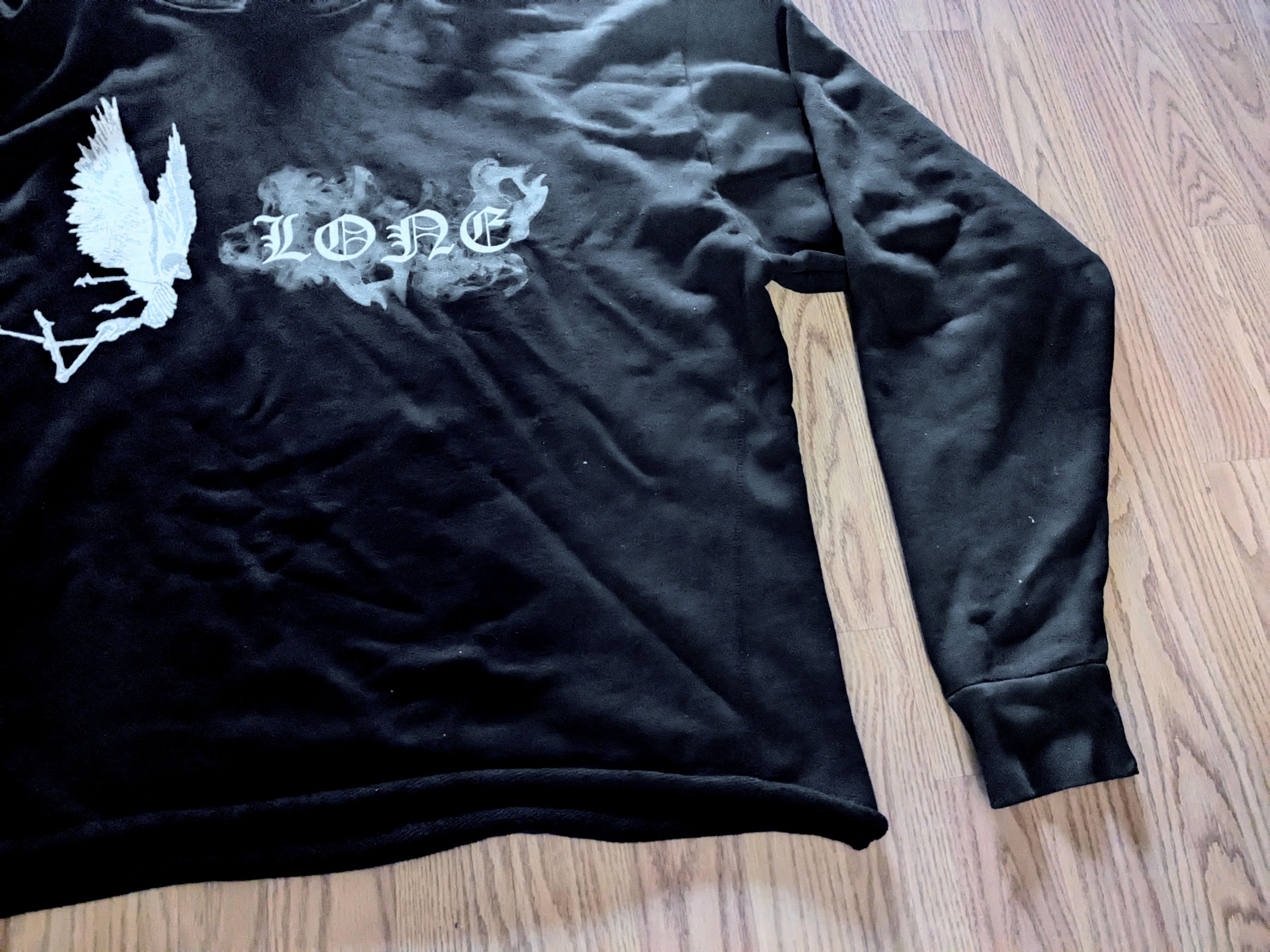 Vlone Vlone Smoke Hoodie Black Large ASAP Bari Ian Connor Size US L / EU 52-54 / 3 - 4 Thumbnail