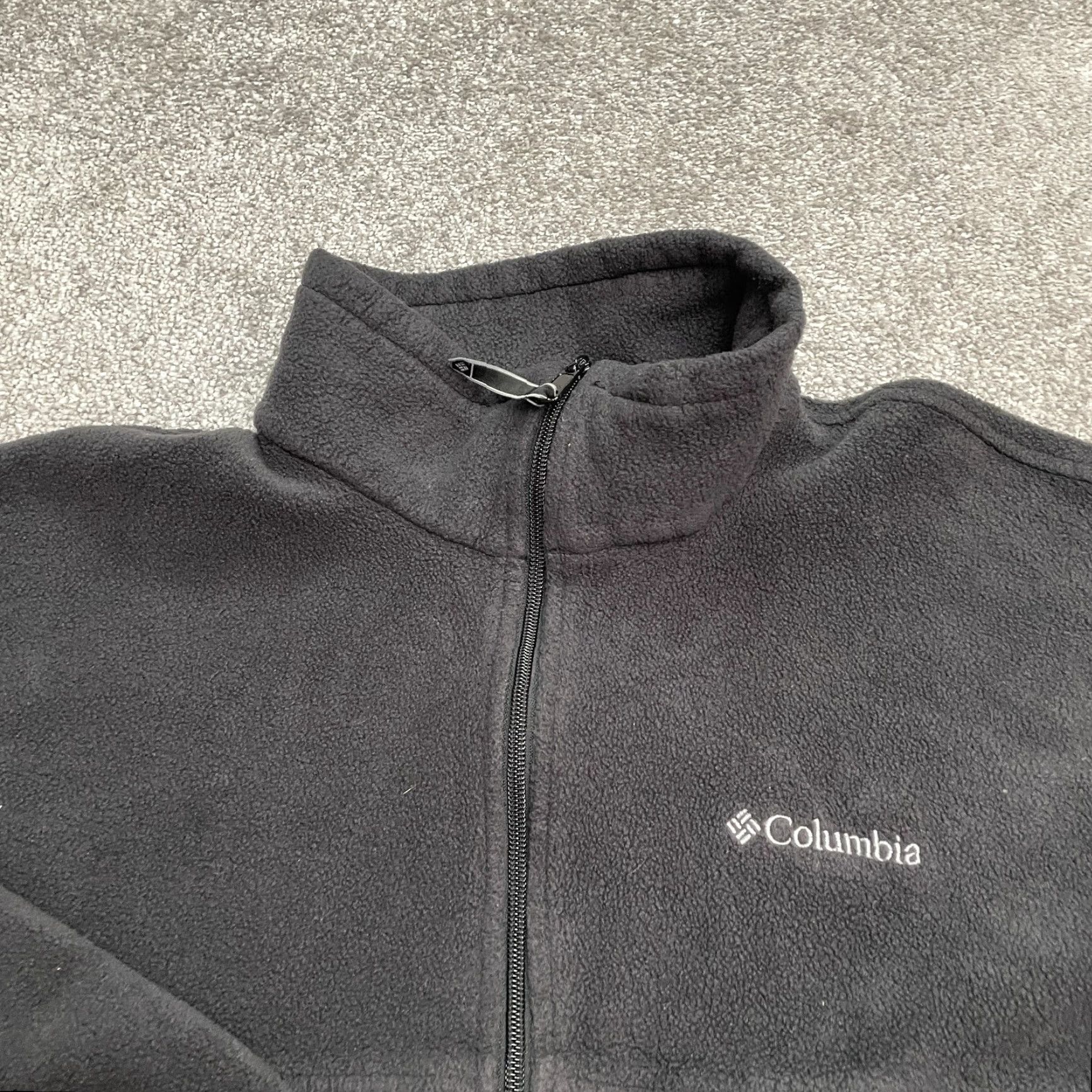 Vintage Columbia Steens Mountain Jacket Men XL Black Fleece Full Zip Pocket Outdoor Hike Size US XL / EU 56 / 4 - 3 Thumbnail