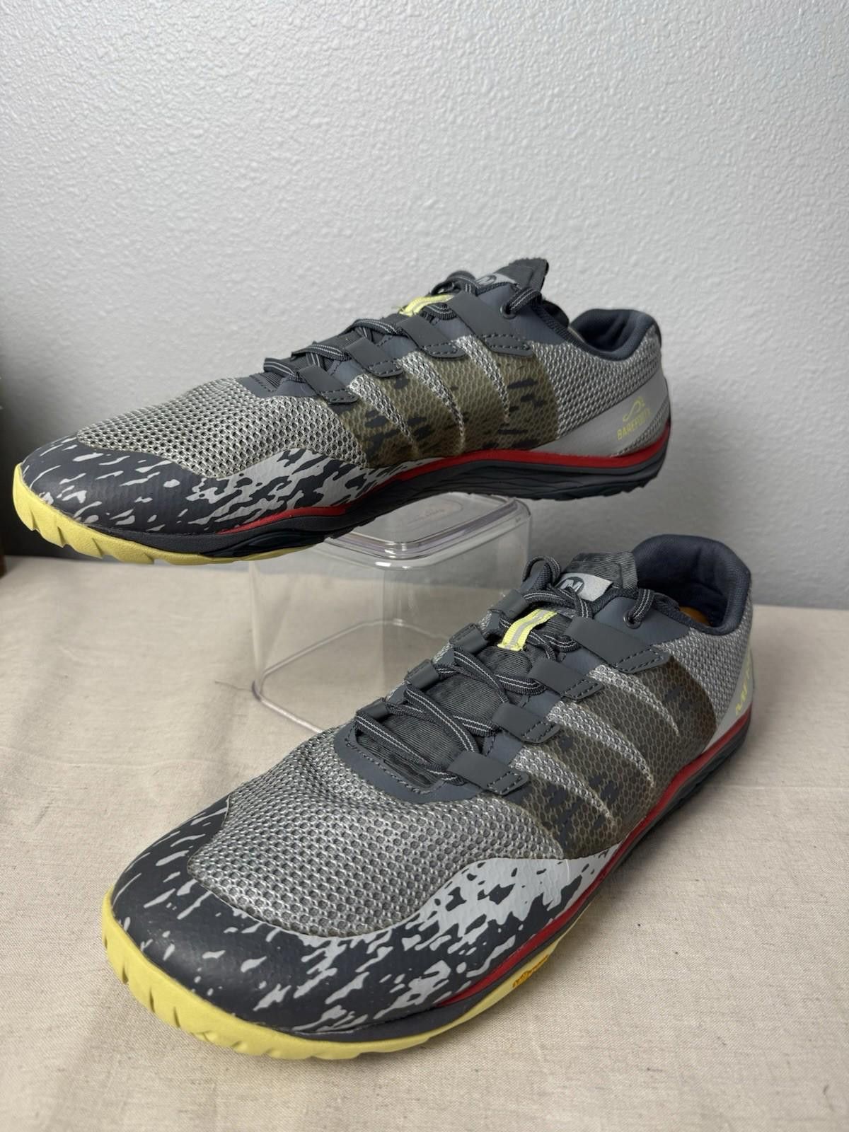Merrell Merrell Trail Glove 5 Men's Size 14 Running Shoes Gray Size US 14 / EU 47 - 2 Thumbnail
