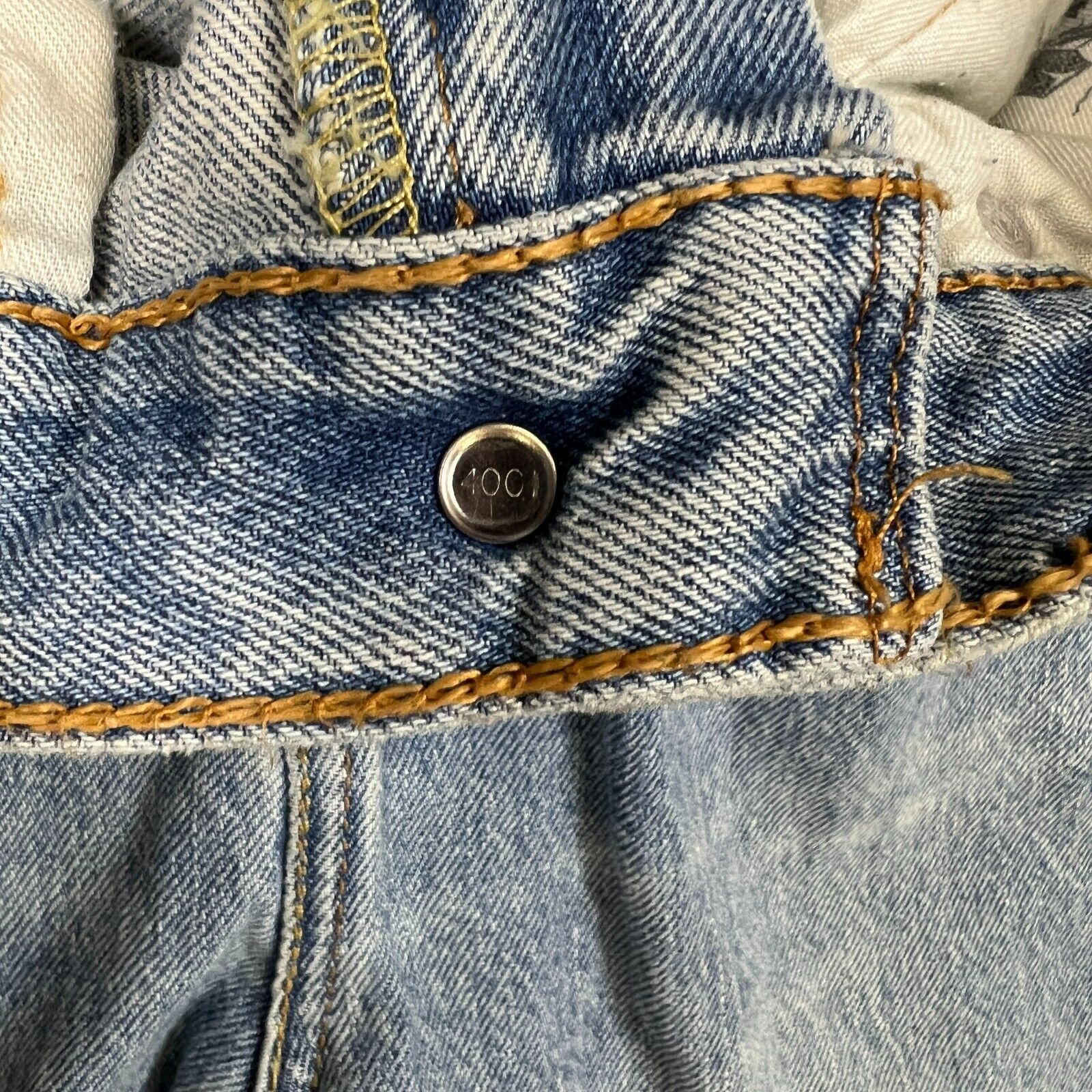 Levi's × Vintage Levi's 510 Jeans 32x28 Blue Skinny Fit American Denim Pants Size US 32 / EU 48 - 5 Thumbnail
