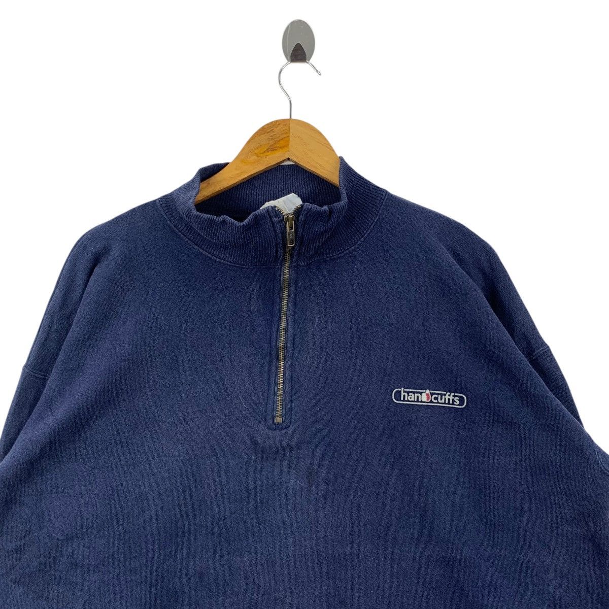 Vintage Vintage 90s HANDCUFFS Patent Pending Skateboard Sweatshirt Size US XL / EU 56 / 4 - 3 Thumbnail
