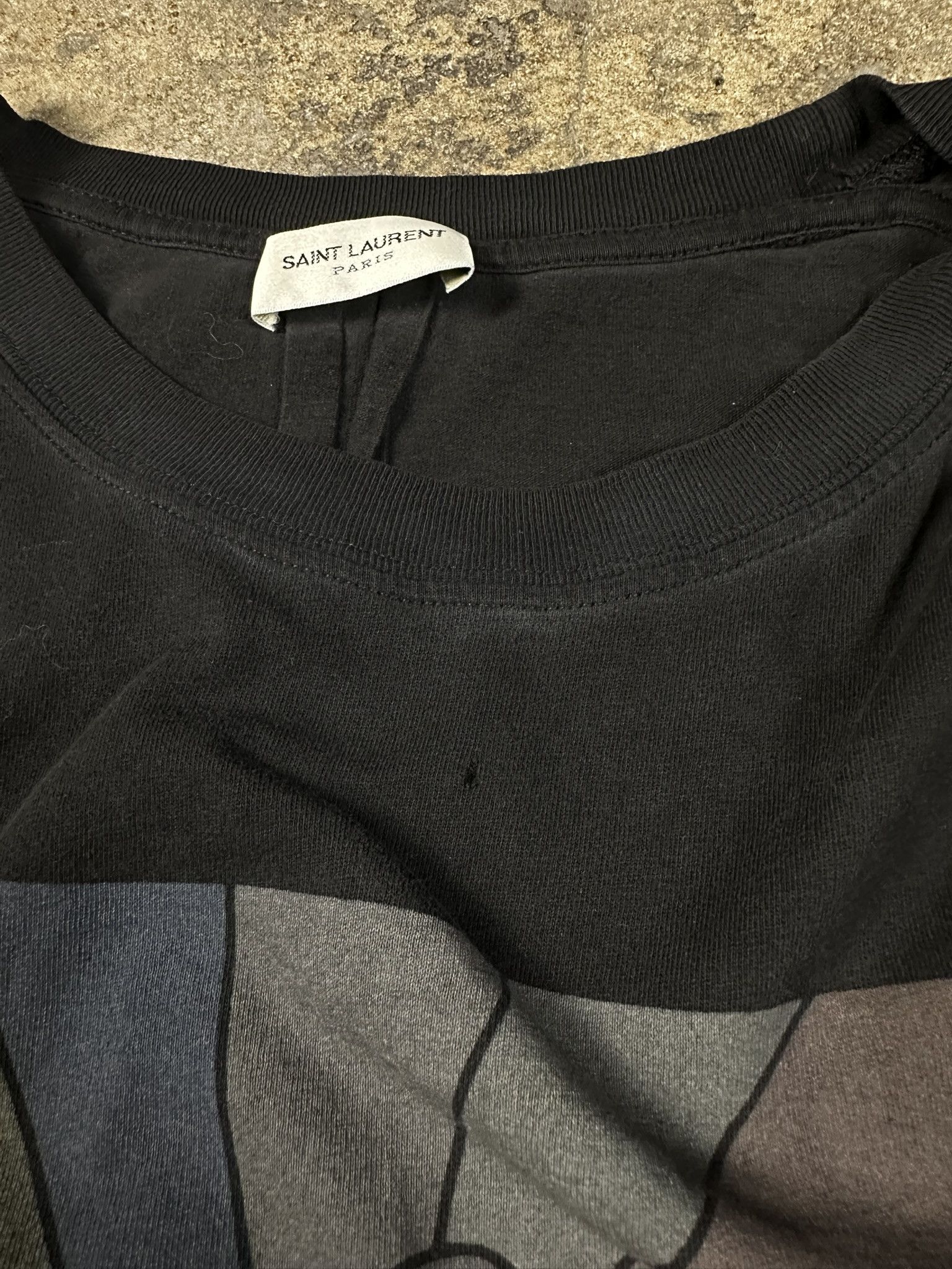 Hedi Slimane × Saint Laurent Paris Saint Laurent Paris Sweet Dreams Shark T-shirt Hedi Slimane Size US L / EU 52-54 / 3 - 5 Thumbnail
