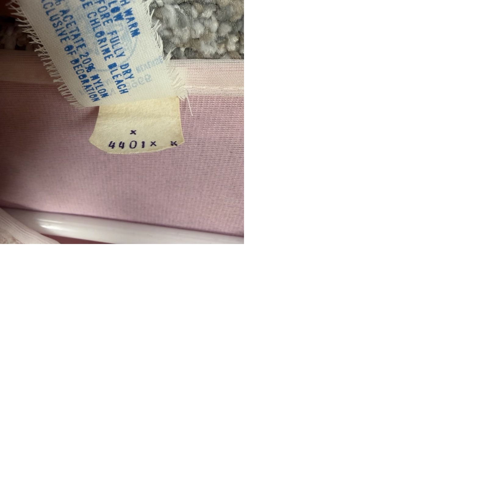 Vintage VTG 60s 70s Nightgown Womens 2X Plus Pink Floral Embroidered Lace Ruffle Chemise Size ONE SIZE - 9 Thumbnail