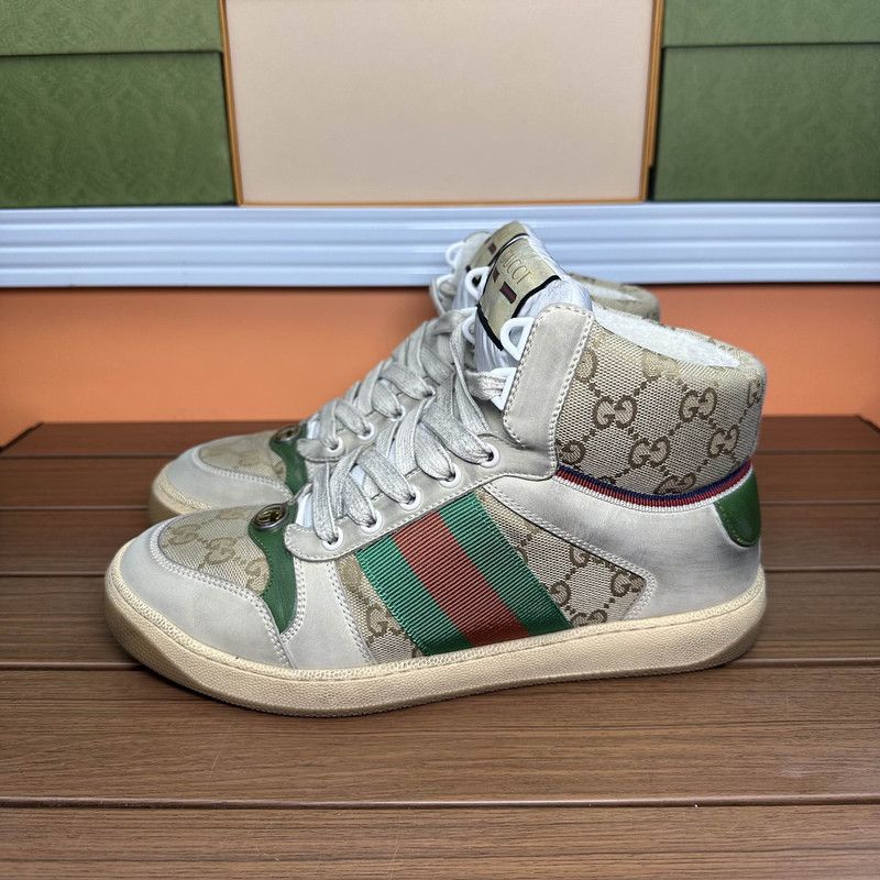 Gucci Gucci Screener Vintage Sneakers for Men 0079 Size US 8.5 / EU 41-42 - 1 Thumbnail