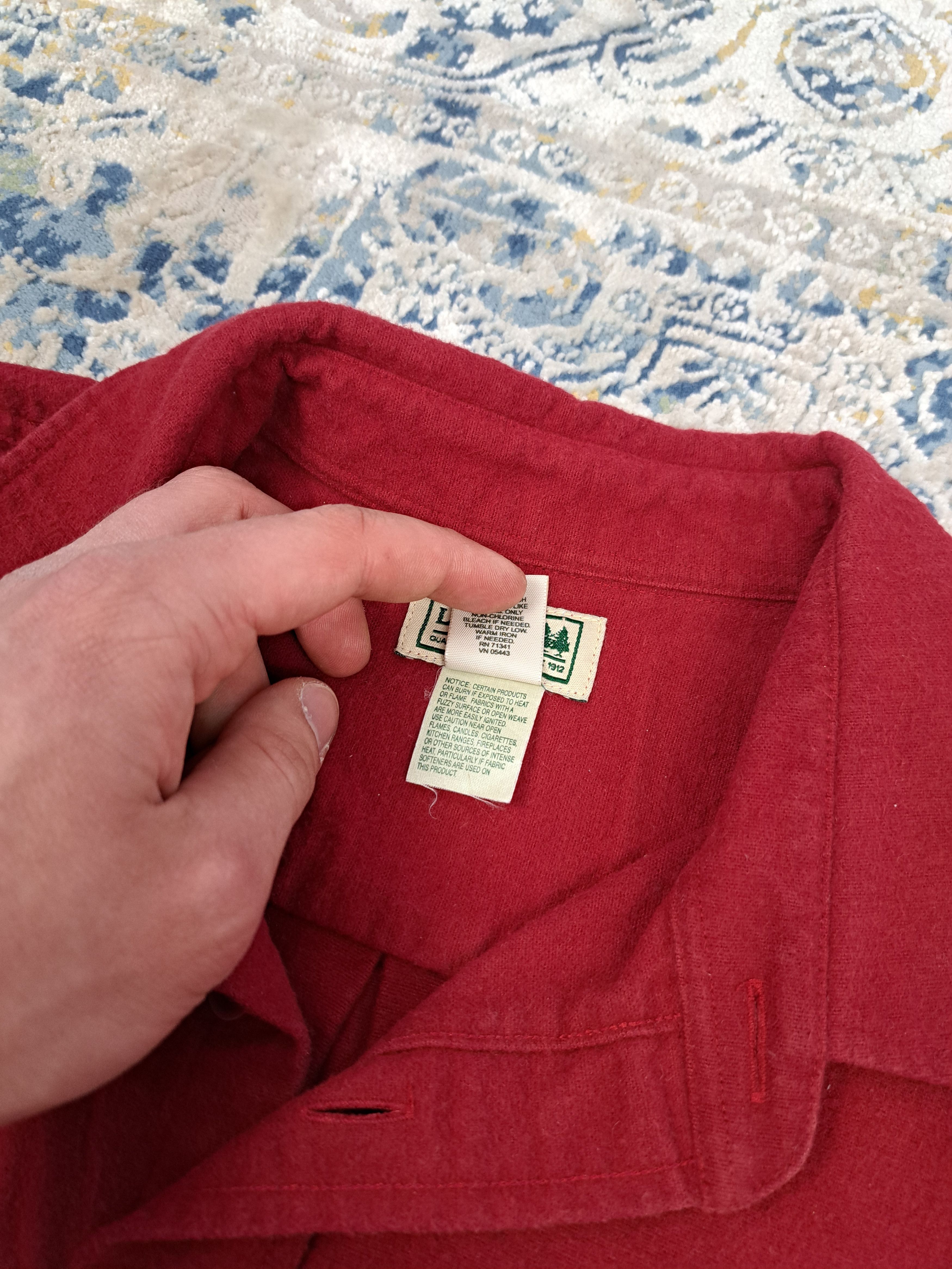 L.L. Bean LL Bean Overshirt Button Up Jacket Workwear Gorpcore Outdoor Size US XL / EU 56 / 4 - 4 Thumbnail