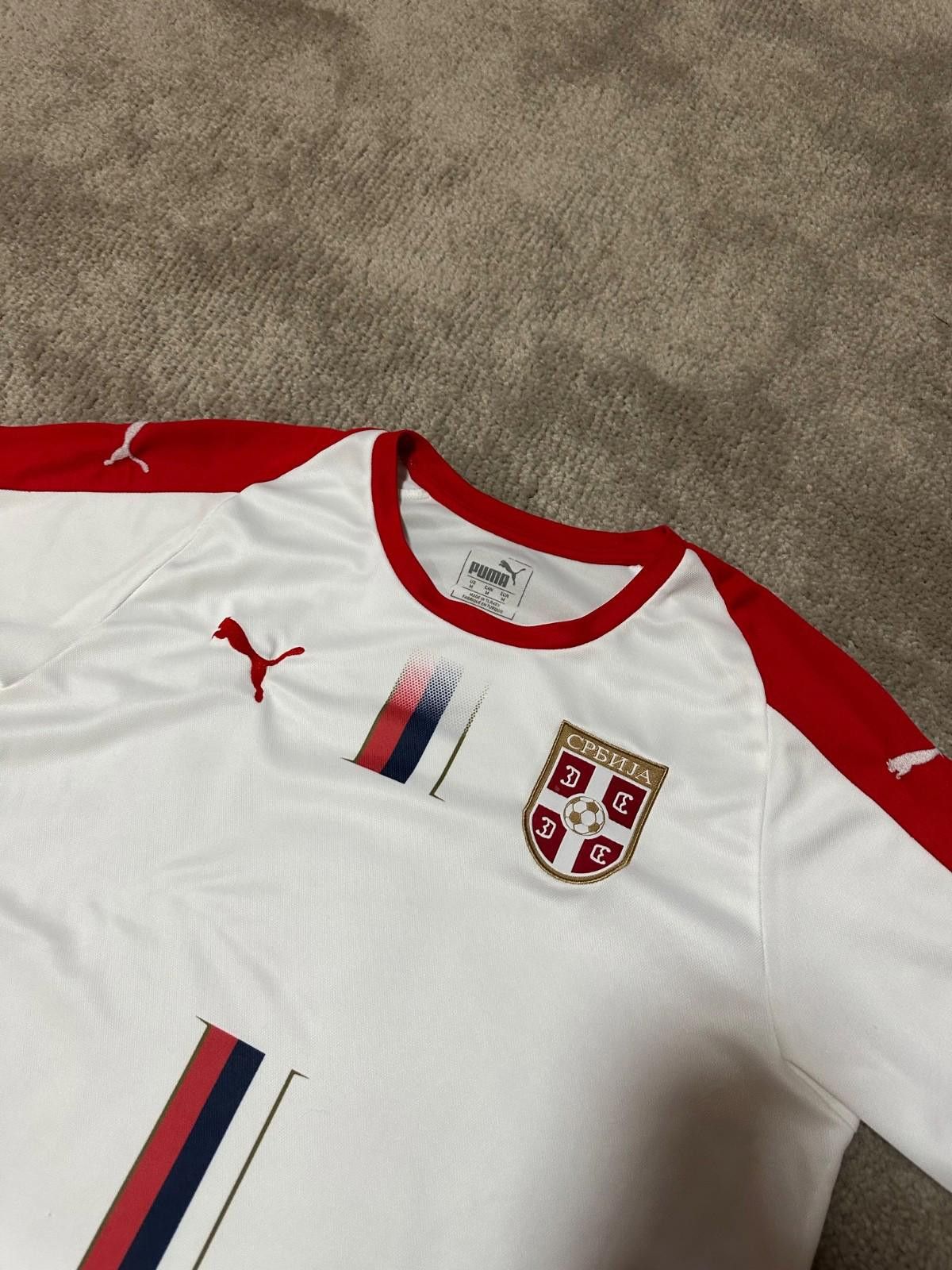 Puma Puma 2018-20 Serbia Away Football Shirt Soccer Jersey Sz M Size US M / EU 48-50 / 2 - 4 Thumbnail