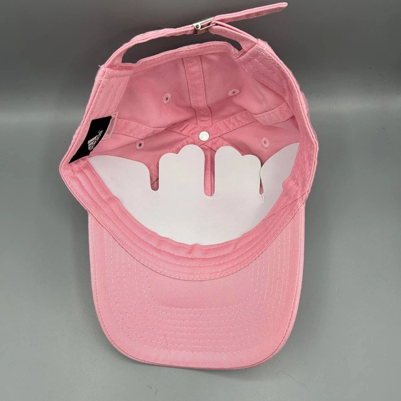 Adidas Miami Hurricanes Hat Women Embroidered Strap Back Cotton Size ONE SIZE - 2 Thumbnail