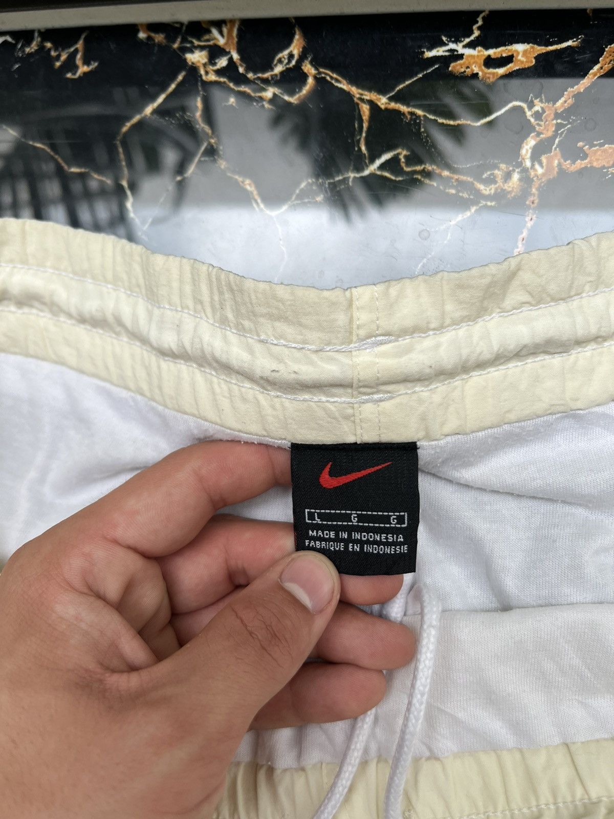 Nike × Vintage 90’s NIKE RETRO TRACK BAGGY PANTS Y2K SWOOSH LOGO Size US 34 / EU 50 - 5 Thumbnail