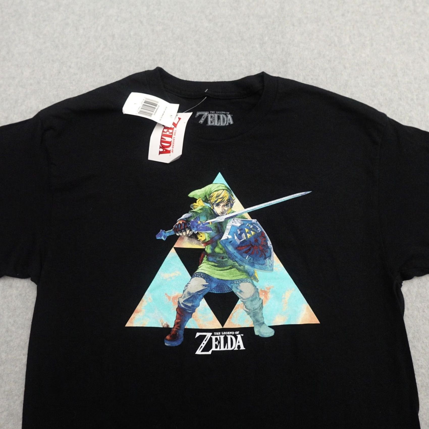 Nintendo Nintendo The Legend Of Zelda T-Shirt Large Mens Black XS? Size US L / EU 52-54 / 3 - 6 Thumbnail