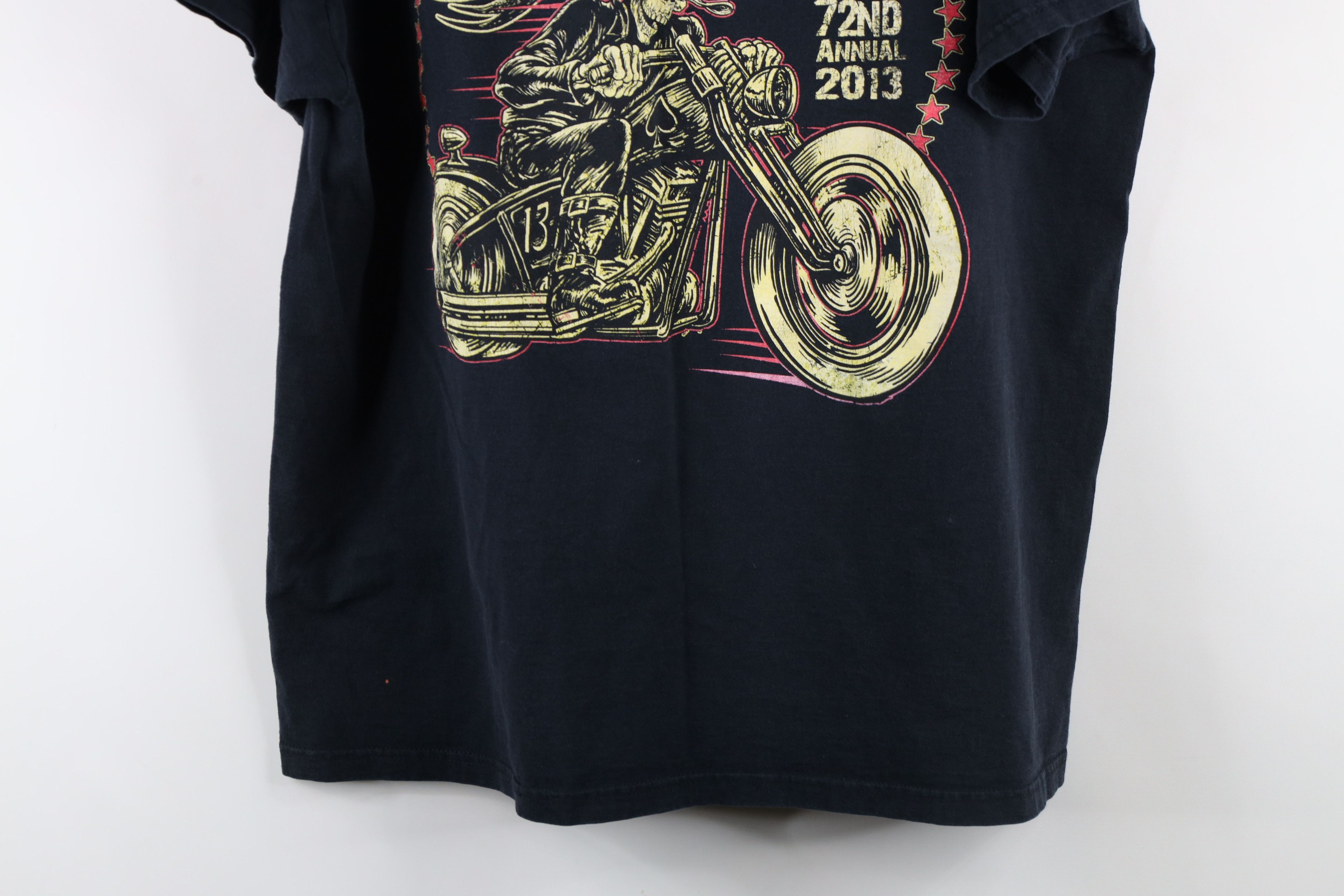 Vintage Vintage Y2K Daytona Bike Week Skeleton Motorcycle T-Shirt Size US L / EU 52-54 / 3 - 14 Thumbnail