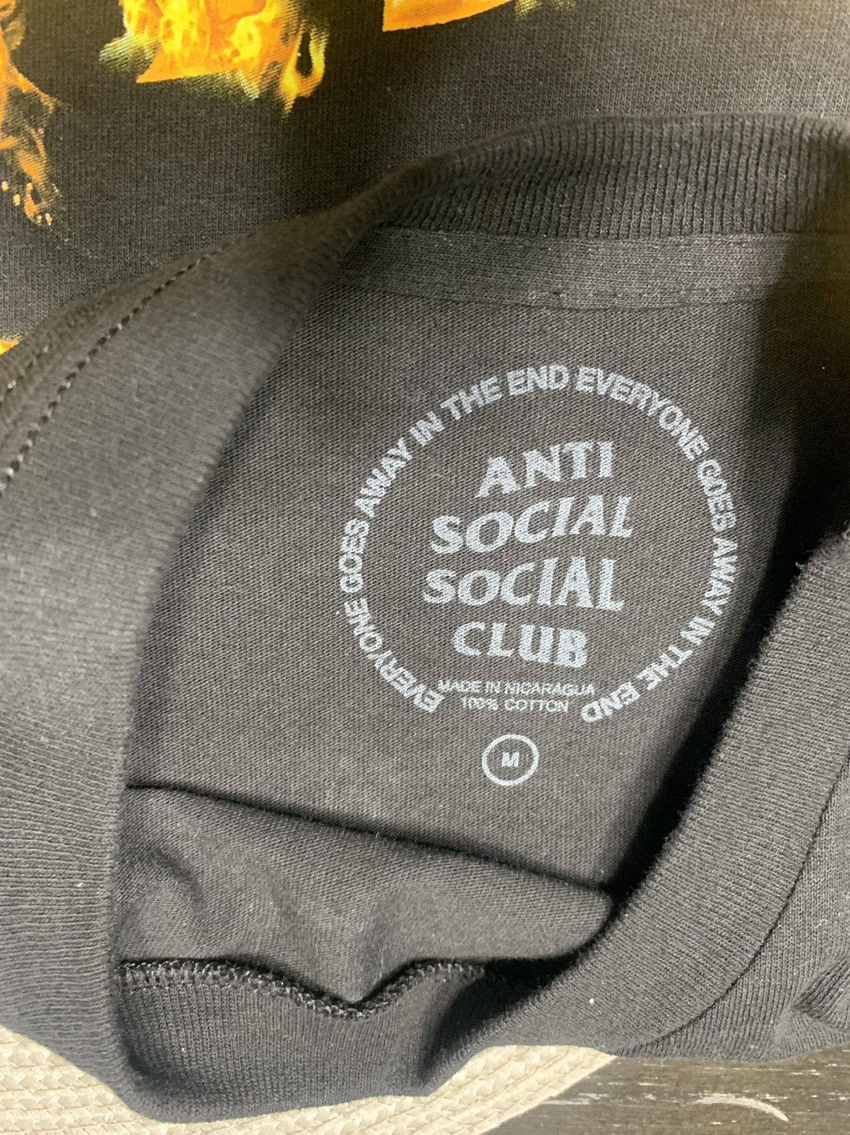 Anti Social Social Club Anti Social Social Club A Fire Inside Tee Size US M / EU 48-50 / 2 - 3 Thumbnail