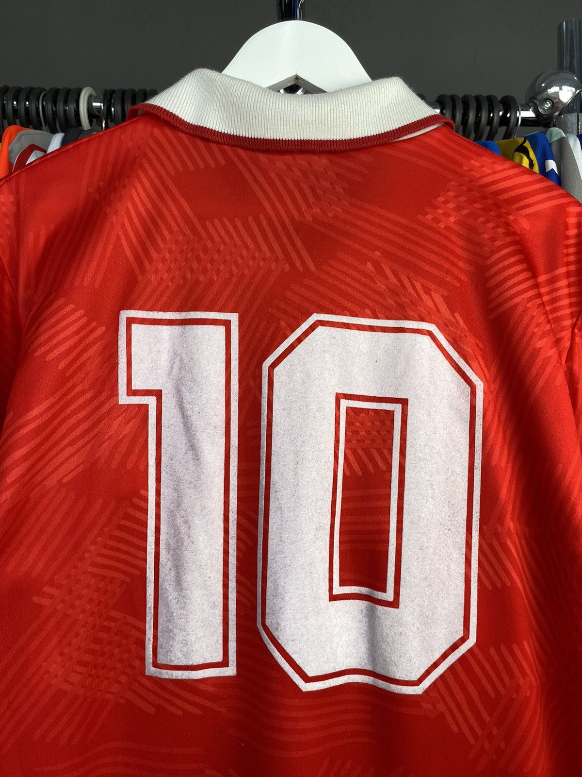 Lotto Sport 1992/94 LOTTO SWITZERLAND HOME SOCCER FOOTBALL JERSEY SHIRT Size US S / EU 44-46 / 1 - 8 Thumbnail
