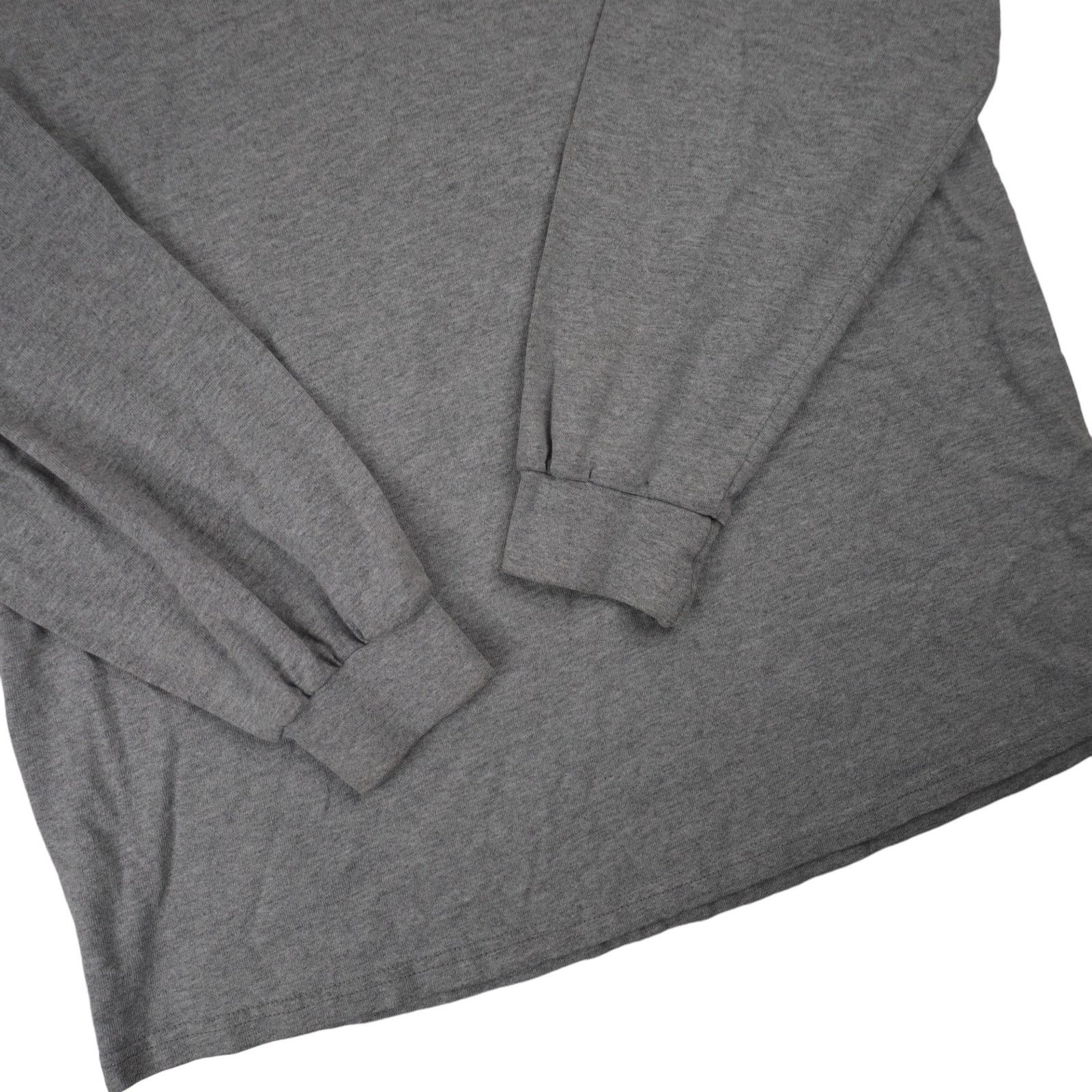 Nike × Vintage Vintage Nike Mini Swoosh Moc Neck Long Sleeve T Shirt Size US L / EU 52-54 / 3 - 3 Thumbnail