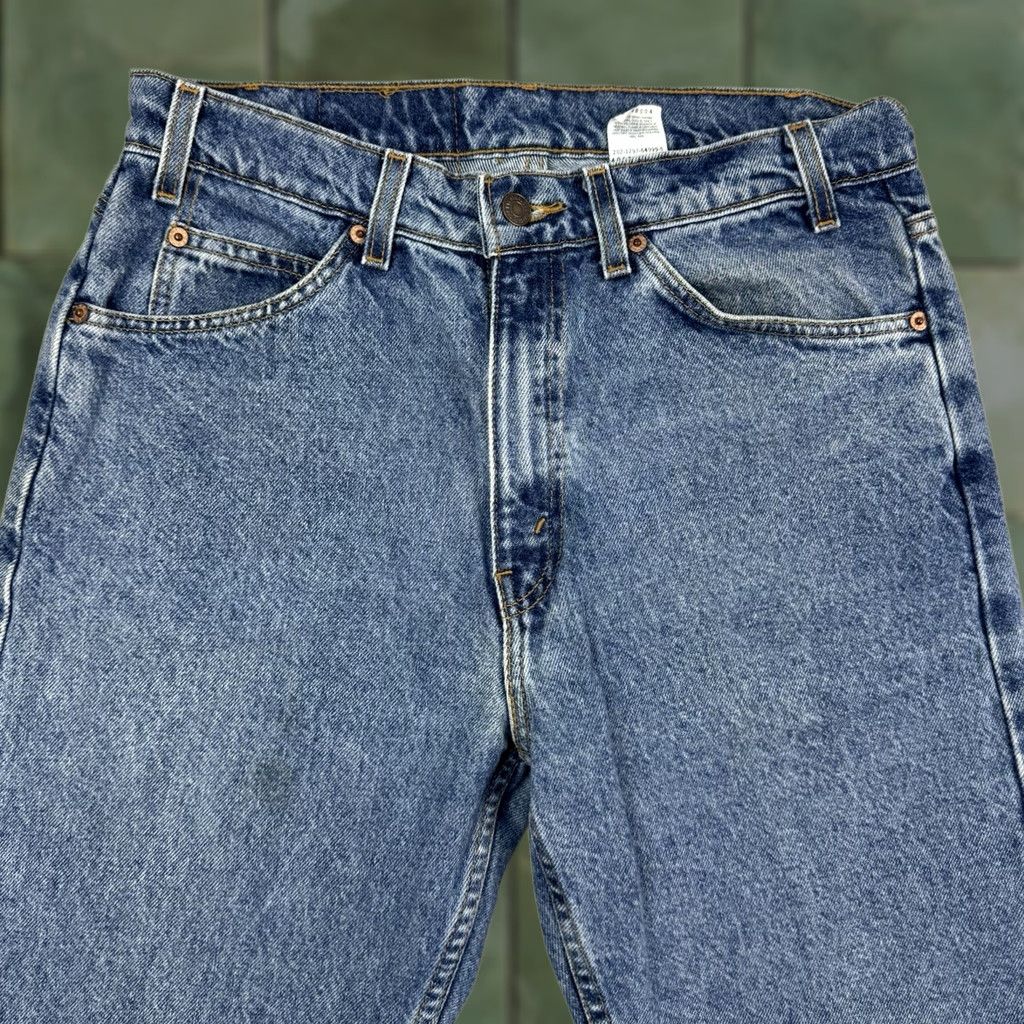 Levi's VINTAGE Levi's 505 Jeans Adult 32x30 Orange Tab Regular Straight Leg Denim 90s Mens Jeans Size US 32 / EU 48 - 1 Thumbnail