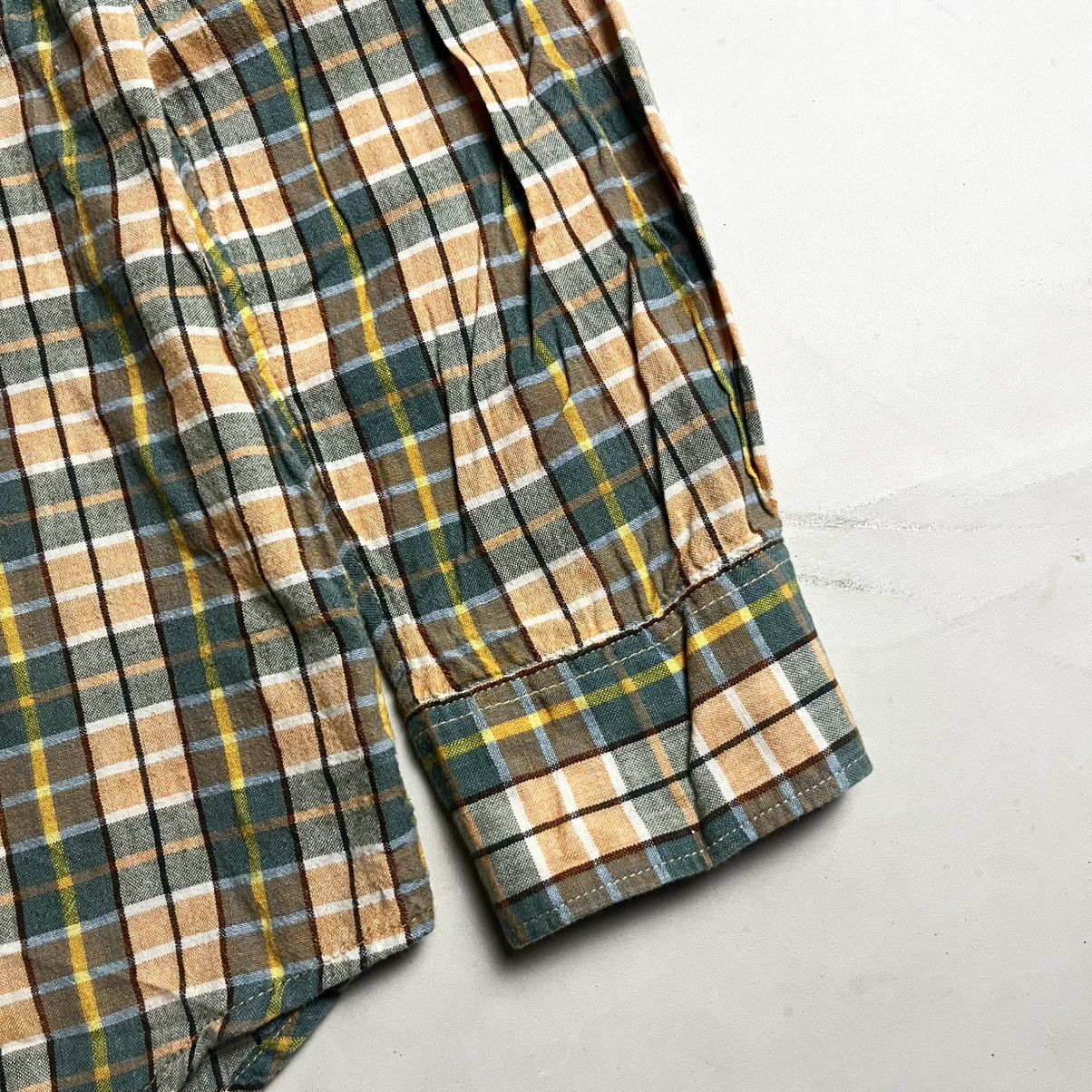 45rpm 👔NEW👔NMD By 45 Rpm Plaid Shirt Made in India Size US L / EU 52-54 / 3 - 6 Thumbnail