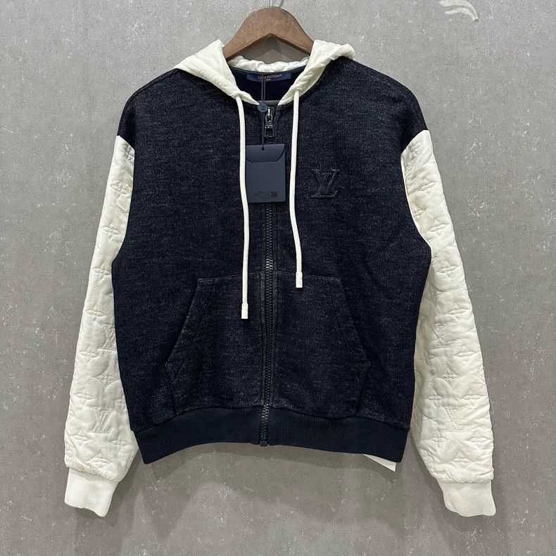 Louis Vuitton Louis Vuitton Patchwork print embossed hooded jacket 2505-N Size US XS / EU 42 / 0 - 1 Thumbnail