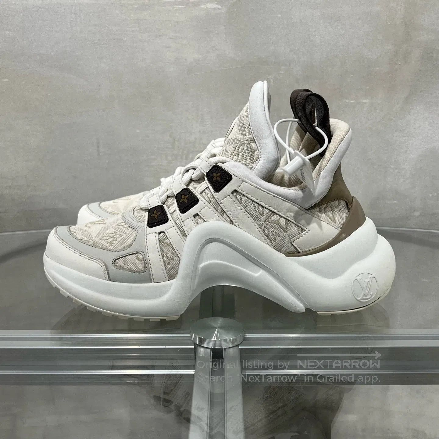 Louis Vuitton Louis Vuitton Archlight Old-Fashioned White Arch Bridge Da Size US 5.5 / IT 35.5 - 3 Thumbnail