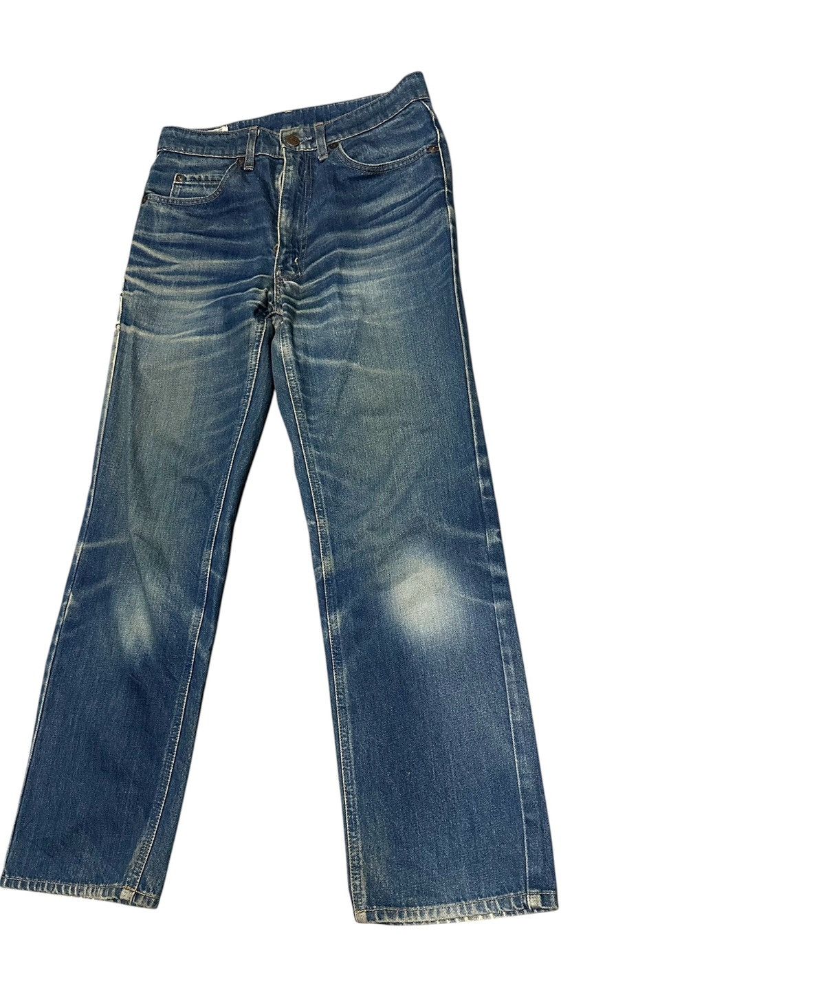 Big John Vintage Big John Straight Leg Blue Jeans Size US 29 - 3 Thumbnail