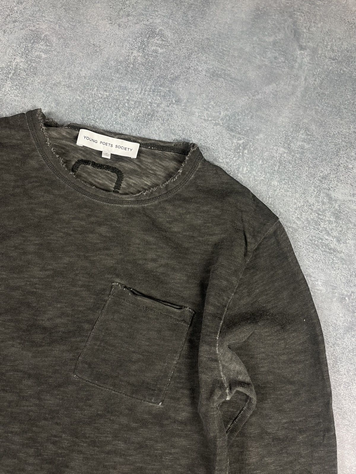 Japanese Brand Y2K longsleeve Young Poets Society Opium style streetwear Size US M / EU 48-50 / 2 - 4 Thumbnail