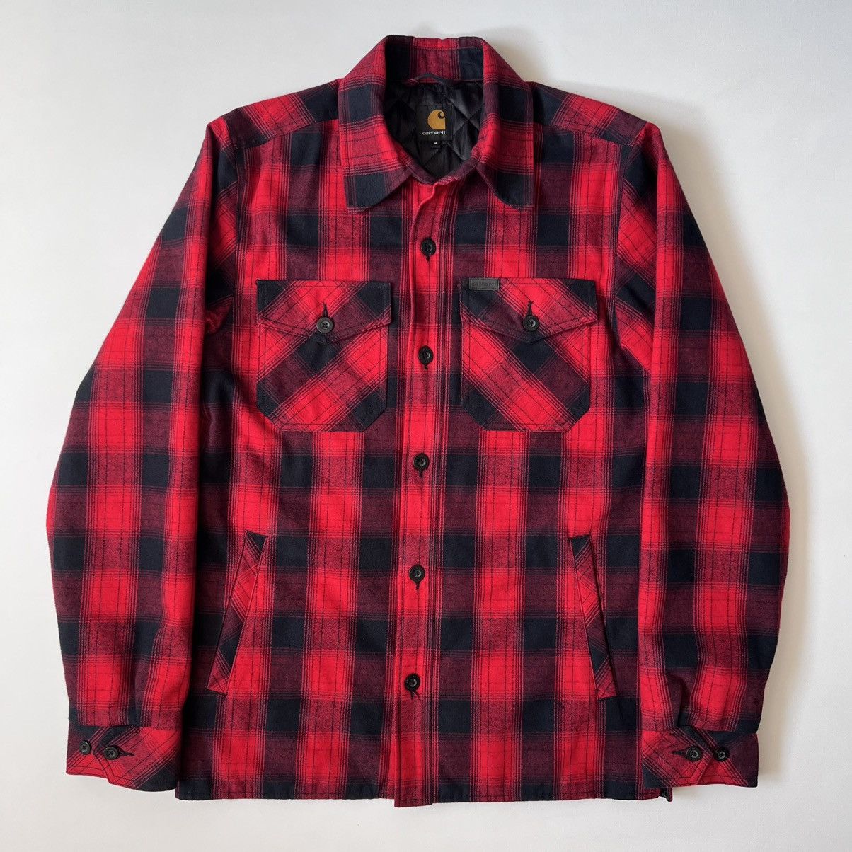 Carhartt Carhartt padded flannel shirt jacket Size US M / EU 48-50 / 2 - 1 Thumbnail
