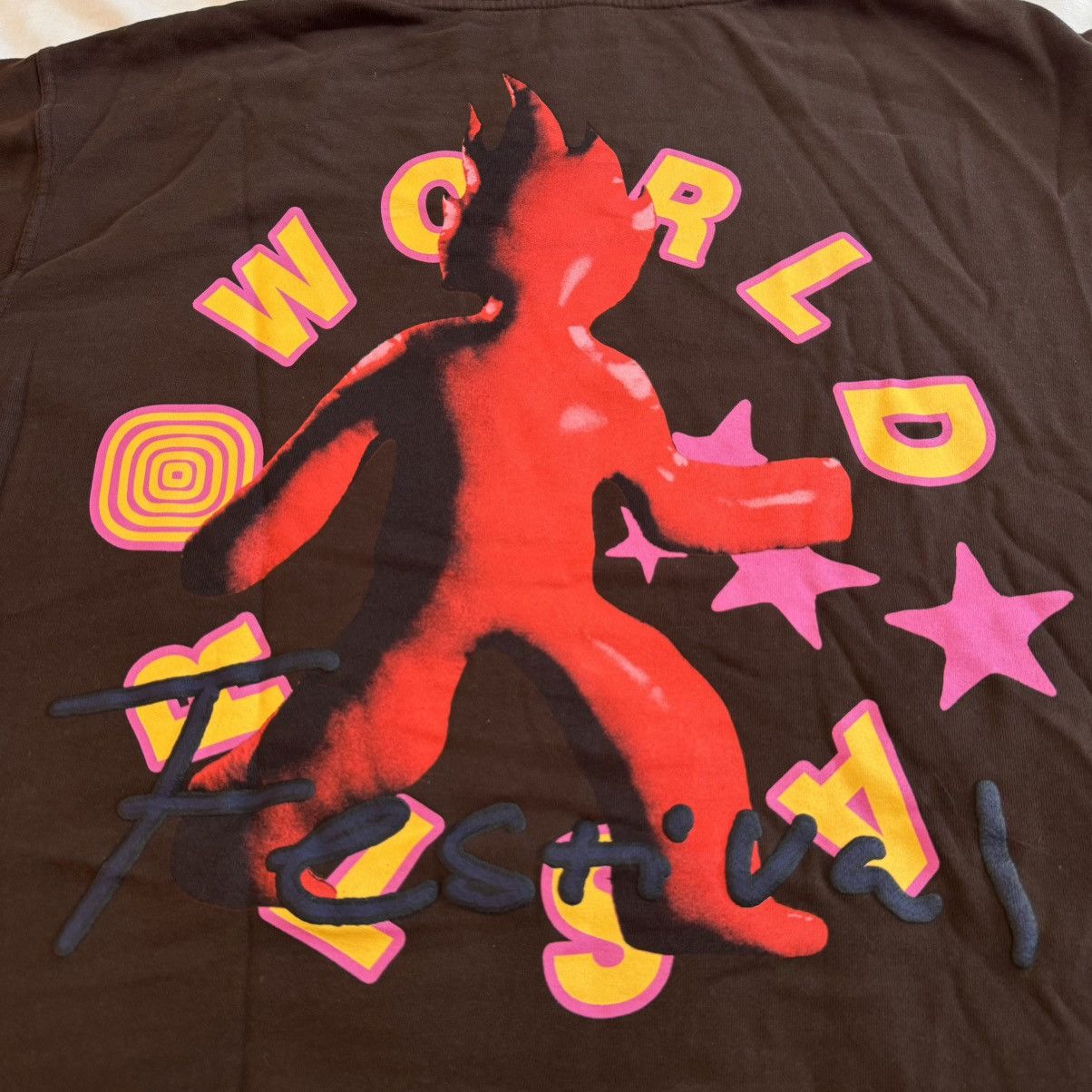 Travis Scott Travis Scott Astroworld Flame Guy Hoodie Size US XL / EU 56 / 4 - 7 Thumbnail